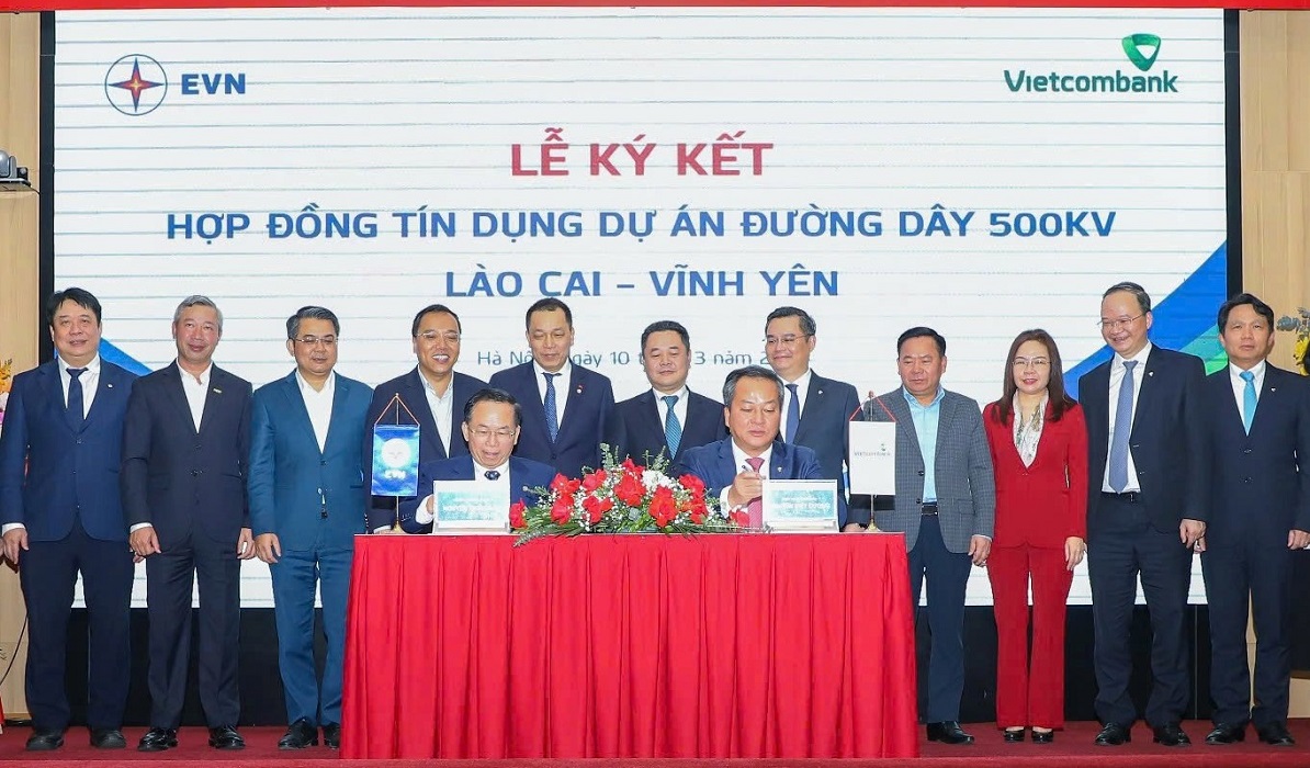 Ký kết hợp đồng tín dụng trị giá 5.472 tỷ đồng cho Pg88vn.top độc quyền mỗi ngày đường dây 500 kV Lào Cai – Vĩnh Yên