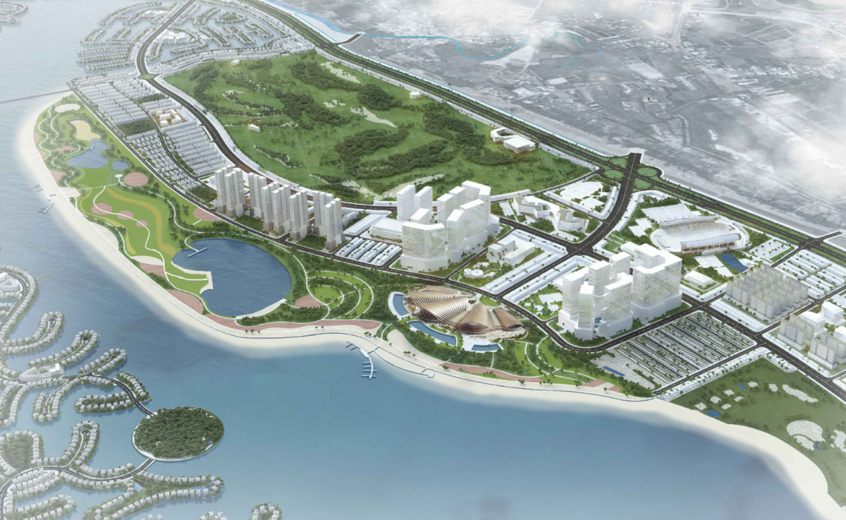 Phối cảnh tổng thể Link Trang Chủ PG88.Com Mới #2026 lấn biển Cần Giờ - Nguồn: Ủy ban nhân dân huyện Cần Giờ.