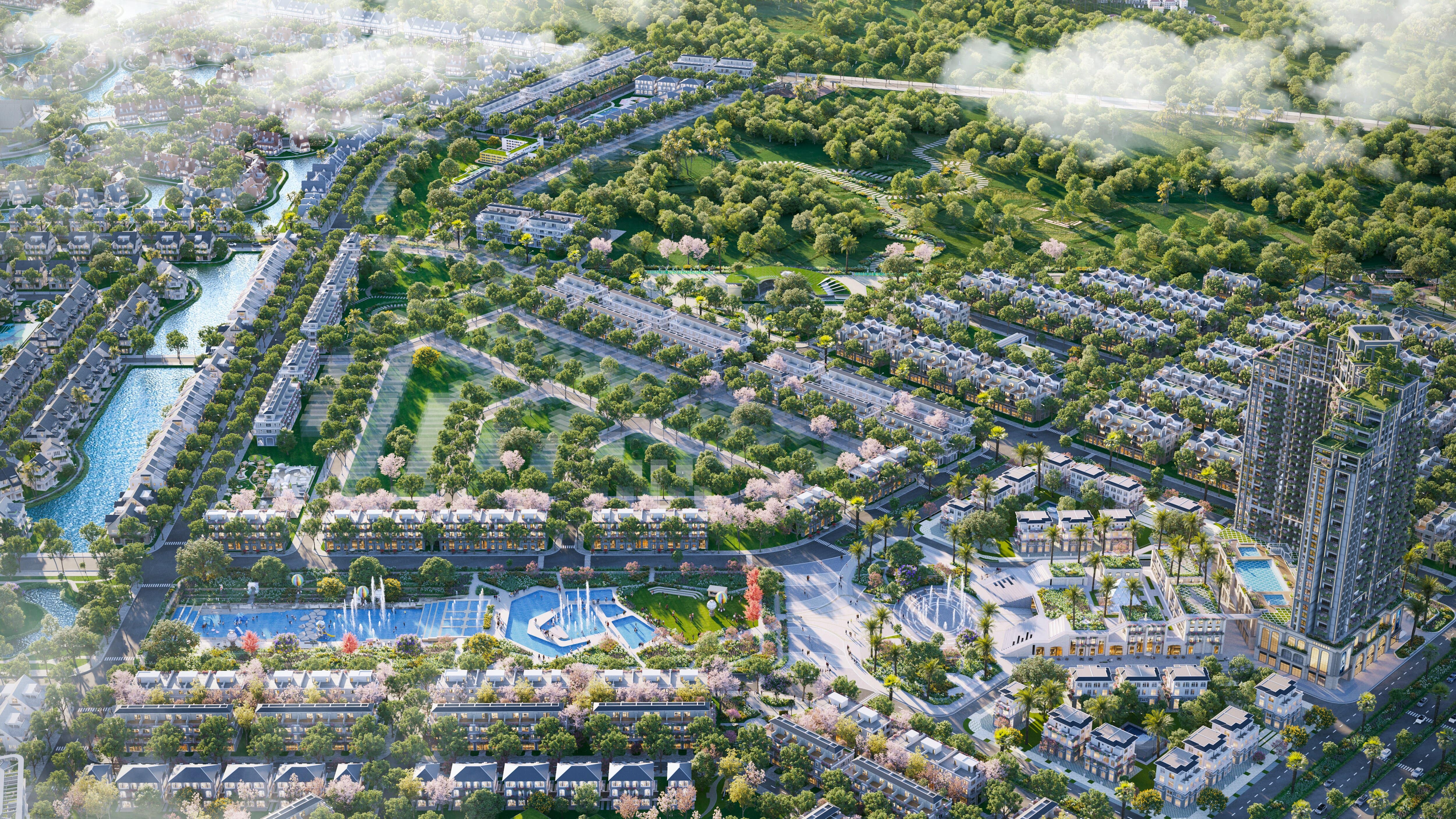Sống Central Bay - sống xanh trong phố.