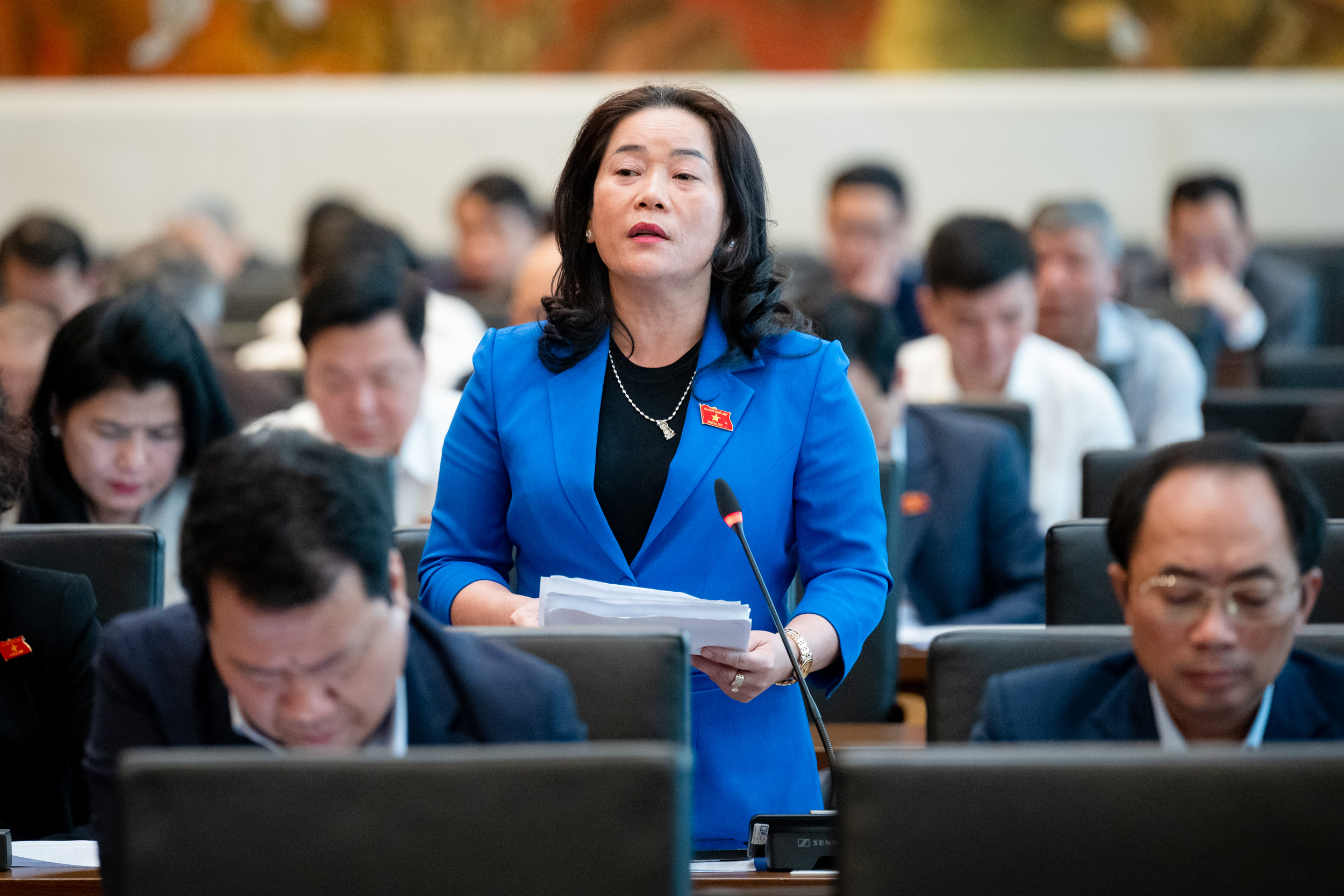 Đại biểu L&ecirc; Thị Thanh Lam, đo&agrave;n Hậu Giang: Cần nghi&ecirc;n cứu giảm thời hạn thẩm định, nhằm r&uacute;t gọn tr&igrave;nh tự, thủ tục v&agrave; thời gian, tạo điều kiện thuận lợi cho PG88 Link Dễ Nhớ Pg88.com sớm đưa h&agrave;ng h&oacute;a ra thị trường.