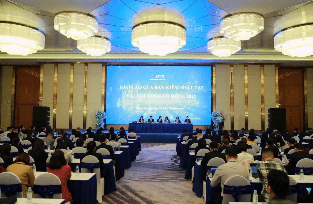 Đại hội đồng cổ đ&ocirc;ng thường ni&ecirc;n 2025 của Ng&acirc;n h&agrave;ng TMCP Quốc D&acirc;n.