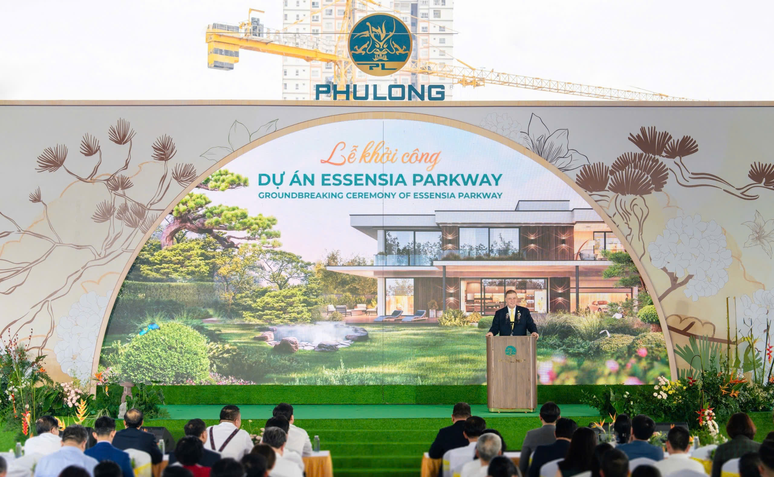&Ocirc;ng Anthony - Ph&oacute; Tổng gi&aacute;m đốc C&ocirc;ng ty Ph&uacute; Long ph&aacute;t biểu tại sự kiện. Ảnh: Ho&agrave;ng Nam.