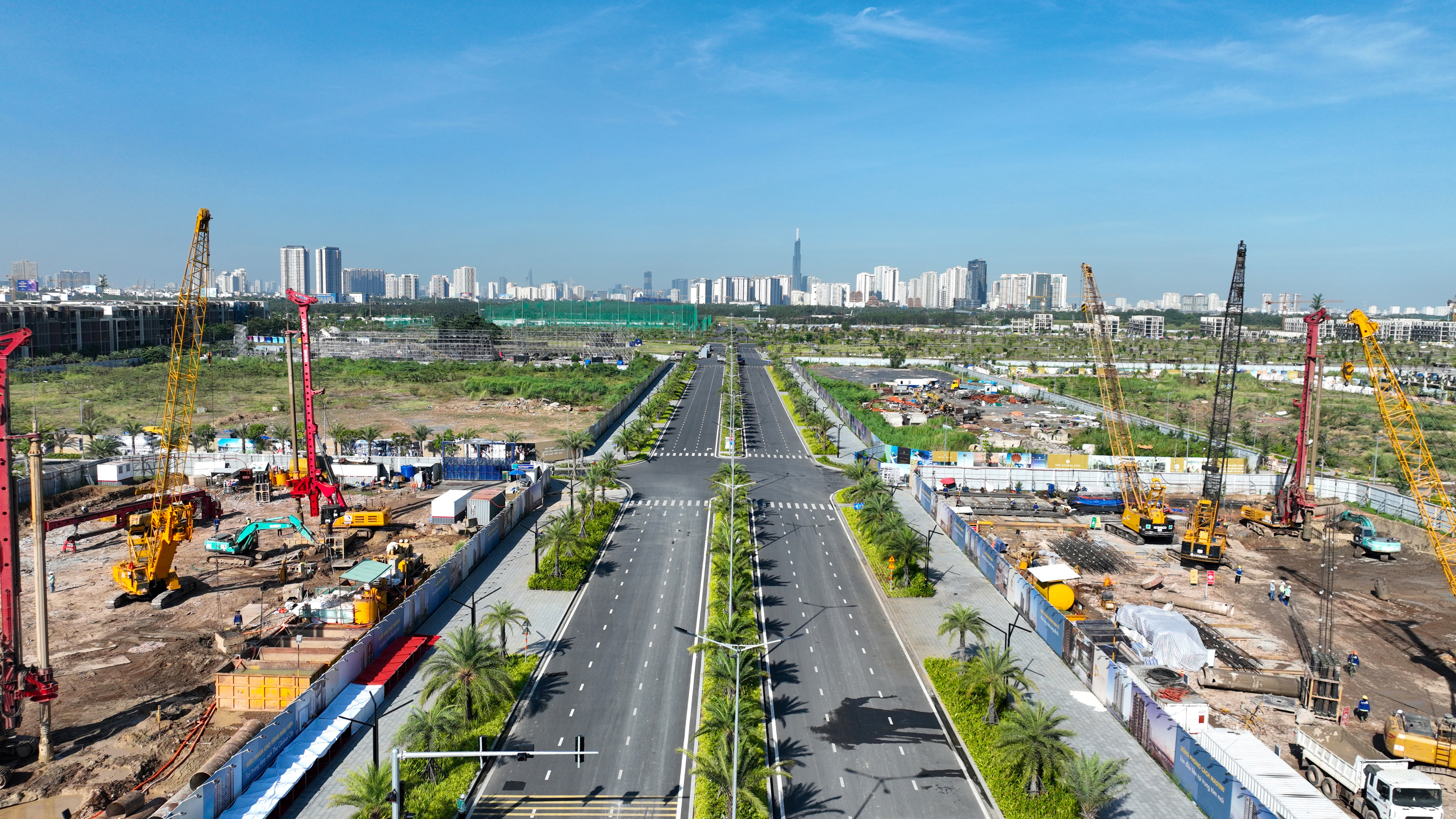Đường Li&ecirc;n Phường kết nối Thảo Điền - An Ph&uacute; - Trung t&acirc;m mới The Global City