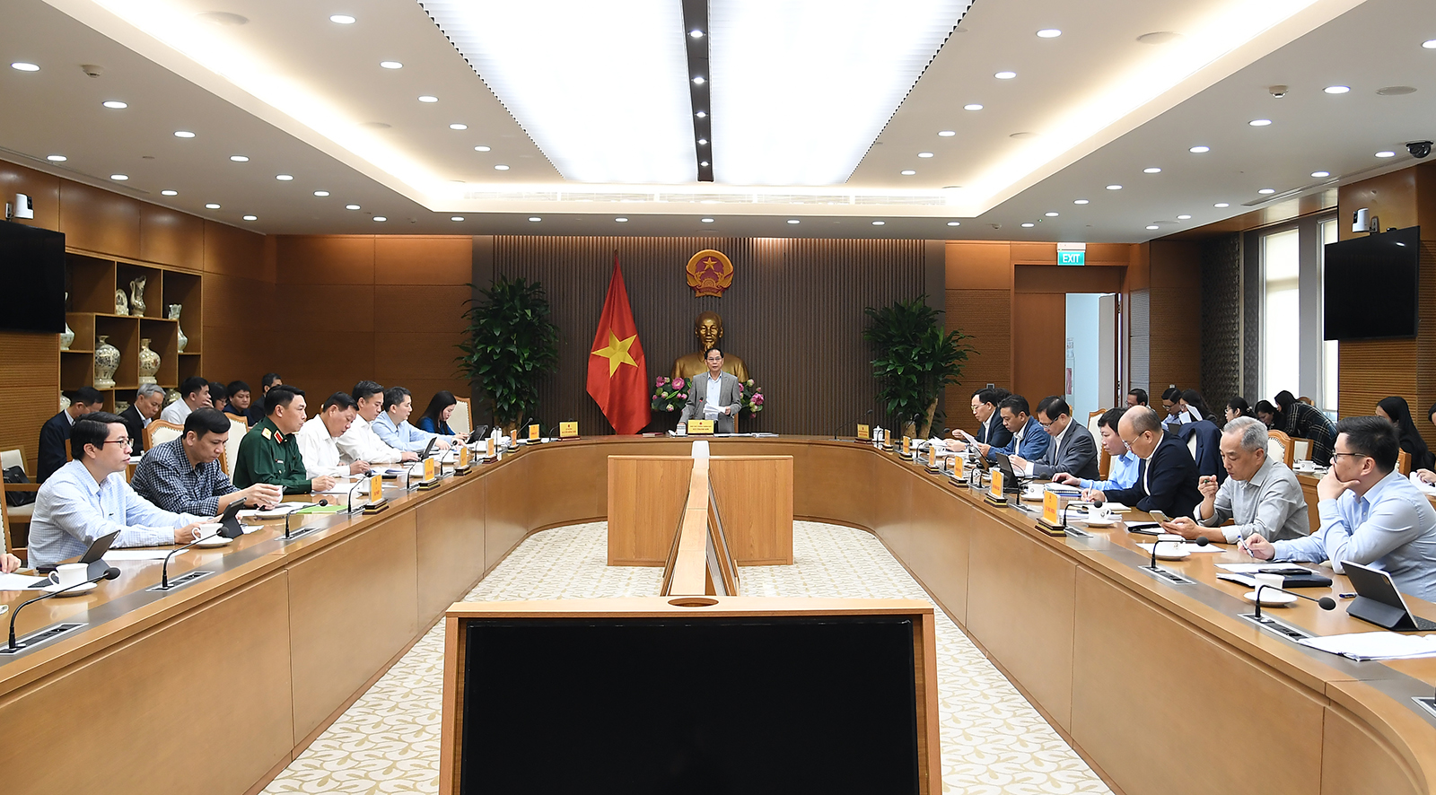 Quang cảnh cuộc họp - Ảnh: VGP