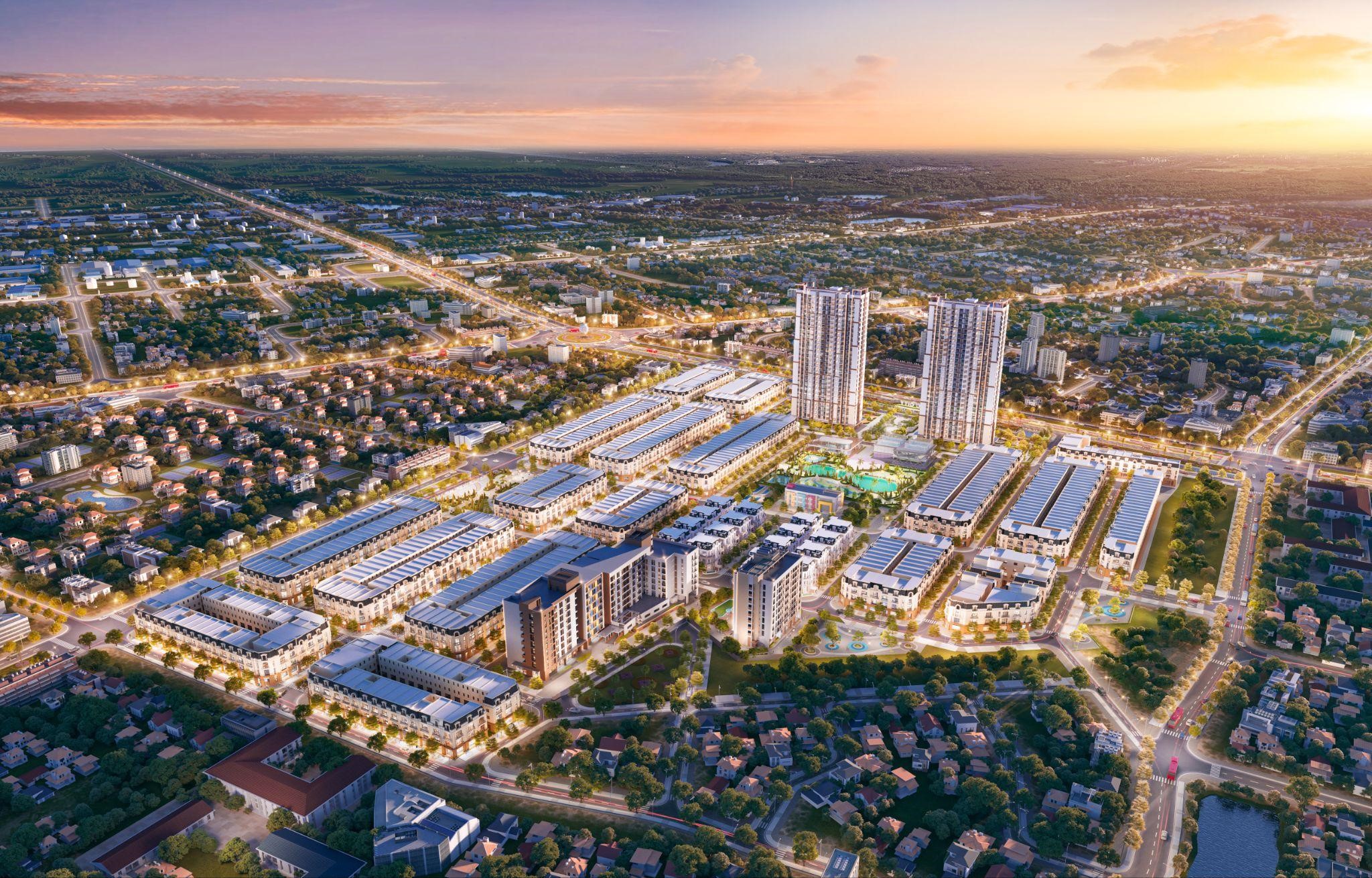 Ảnh phối cảnh dự &aacute;n Majestic City.