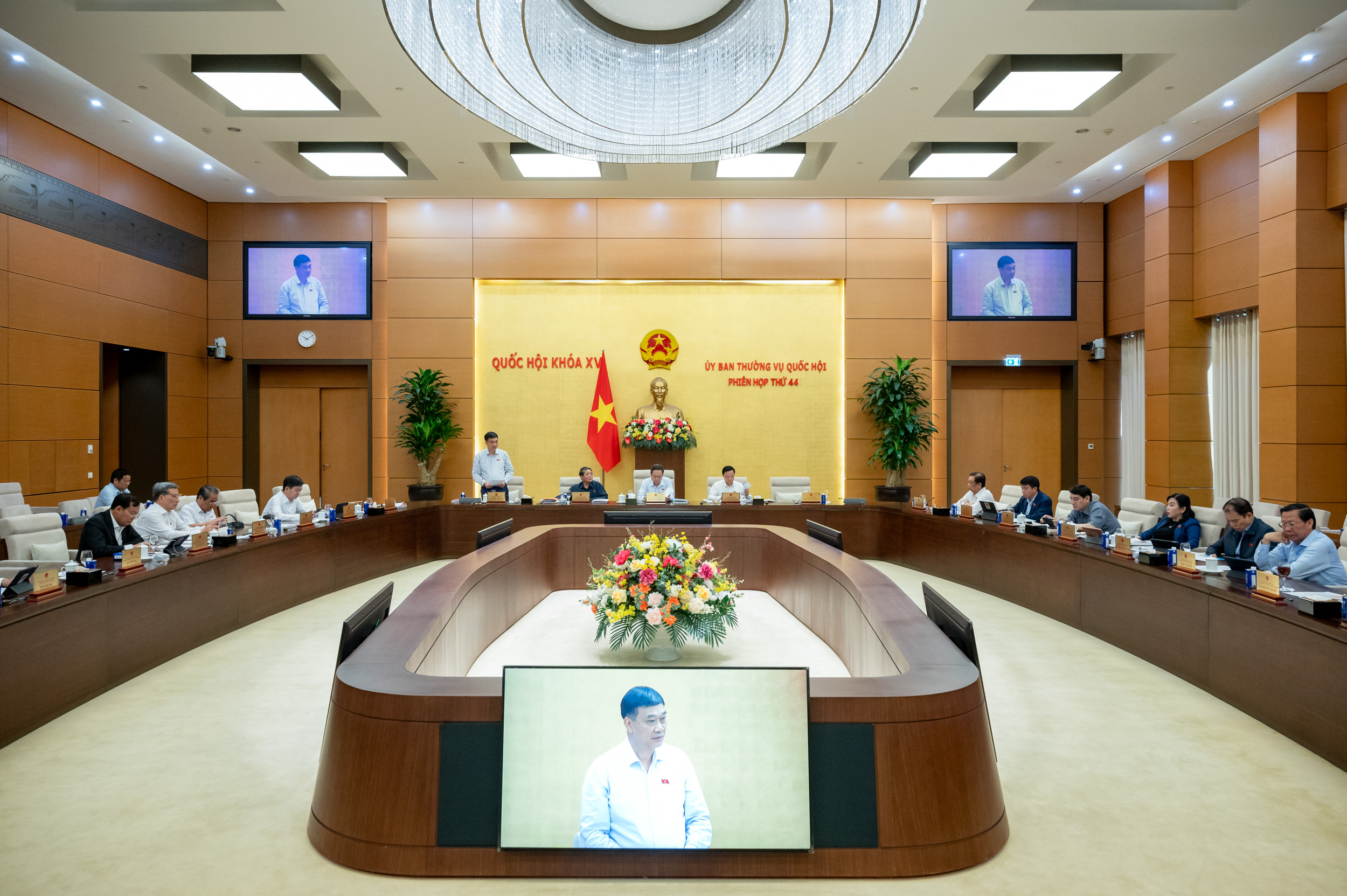 Phi&ecirc;n họp thứ 44, Ủy ban Thường vụ Link Trang Chủ PG88.Com Mới #2026 cho &yacute; kiến về dự thảo Nghị quyết về k&eacute;o d&agrave;i thời hạn miễn thuế sử dụng đất n&ocirc;ng nghiệp. (Ảnh:quochoi.vn).