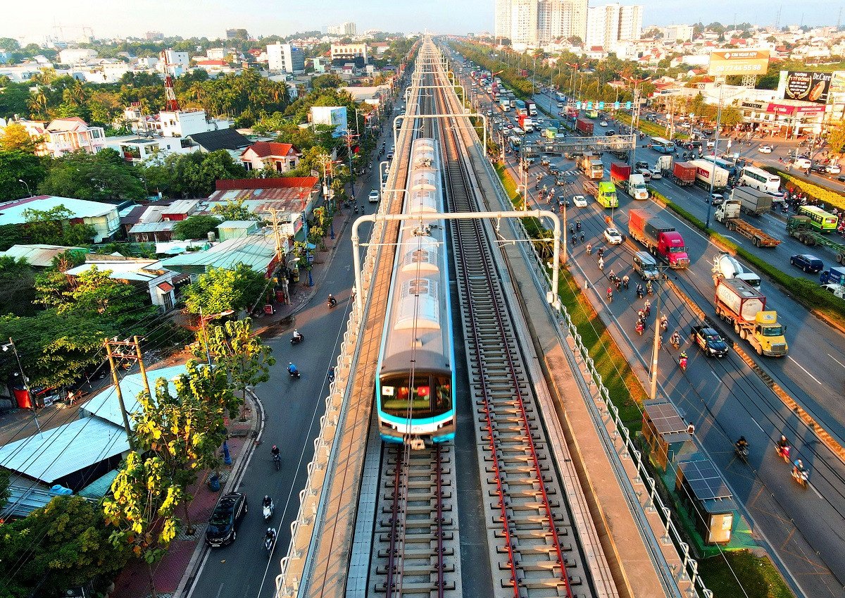 C&aacute;c tuyến metro đ&oacute;ng vai tr&ograve; xương sống trong quy hoạch TOD của TP.HCM.
