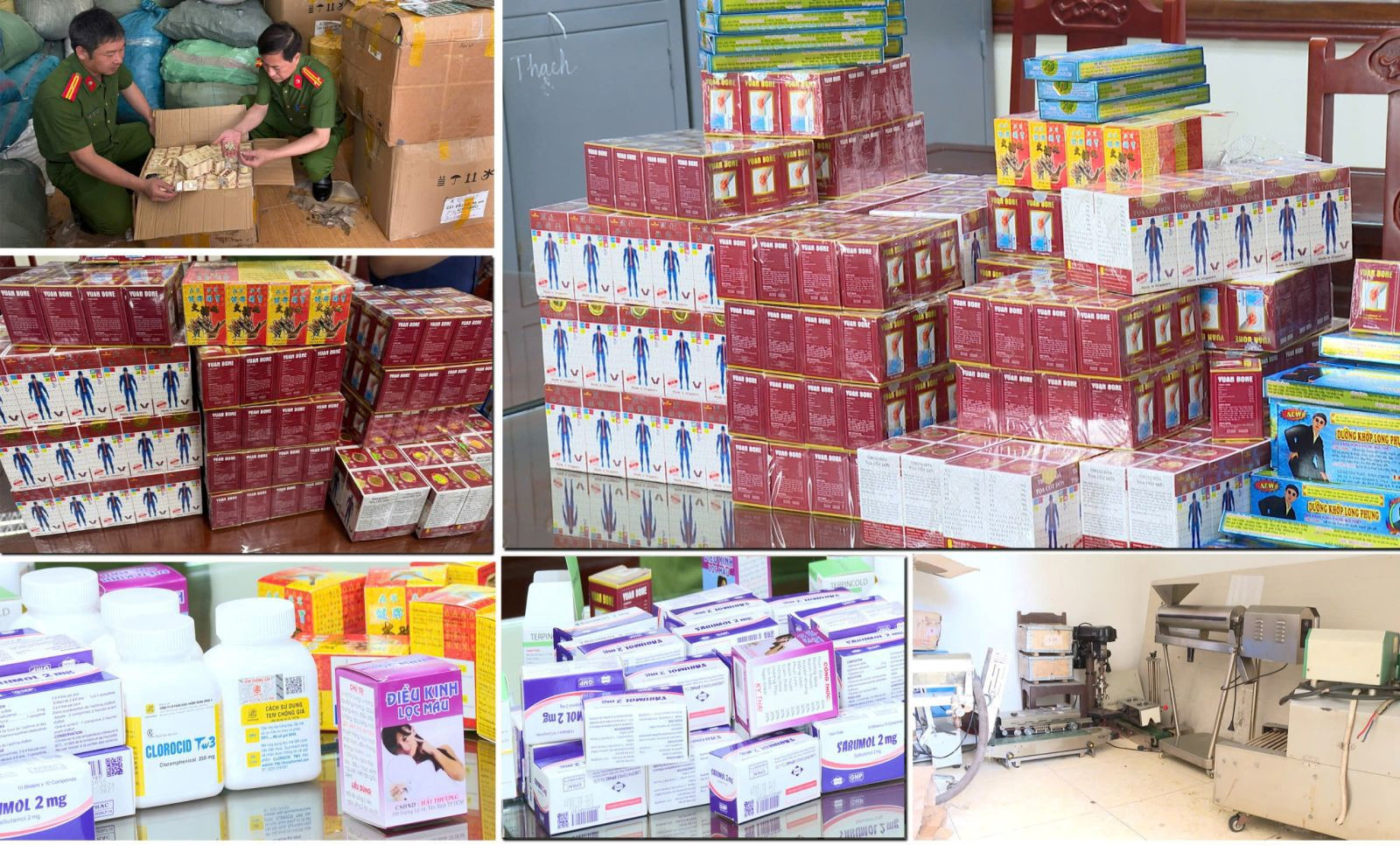 Thời gian gần đ&acirc;y,&nbsp;lực lượng điều tra đ&atilde; triệt ph&aacute; nhiều đường d&acirc;y sản xuất, bu&ocirc;n b&aacute;n thuốc giả quy m&ocirc; lớn.