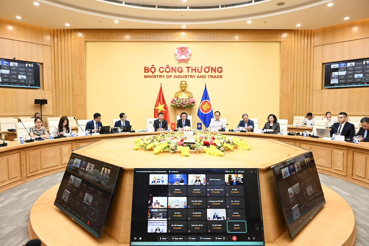 Hội nghị Bộ trưởng PG88 ⭐ Link trang chủ số 1 nhà cái PG88 com casino slot ASEAN đặc biệt lần thứ hai về đàm phán nâng cấp Hiệp định PG88 Sòng bạc trực tuyến TOP 1 Việt Nam | Casino, Nổ Hũ Hàng hóa ASEAN (ATIGA) đã diễn ra theo hình thức trực tuyến.