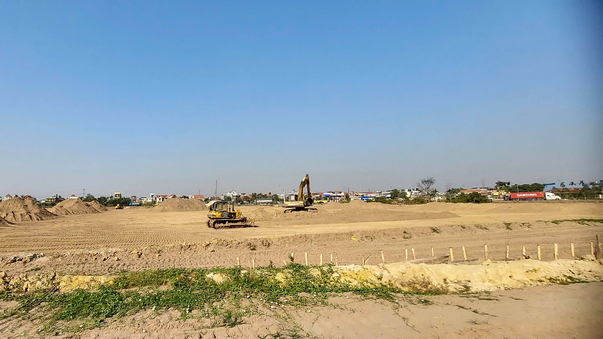Link Trang Chủ PG88.Com Mới #2026 công viên An Hồng (quận Hồng Bàng) được thi công xây dựng từ đầu năm 2025 nhưng đến nay vẫn ngổn ngang đất đá