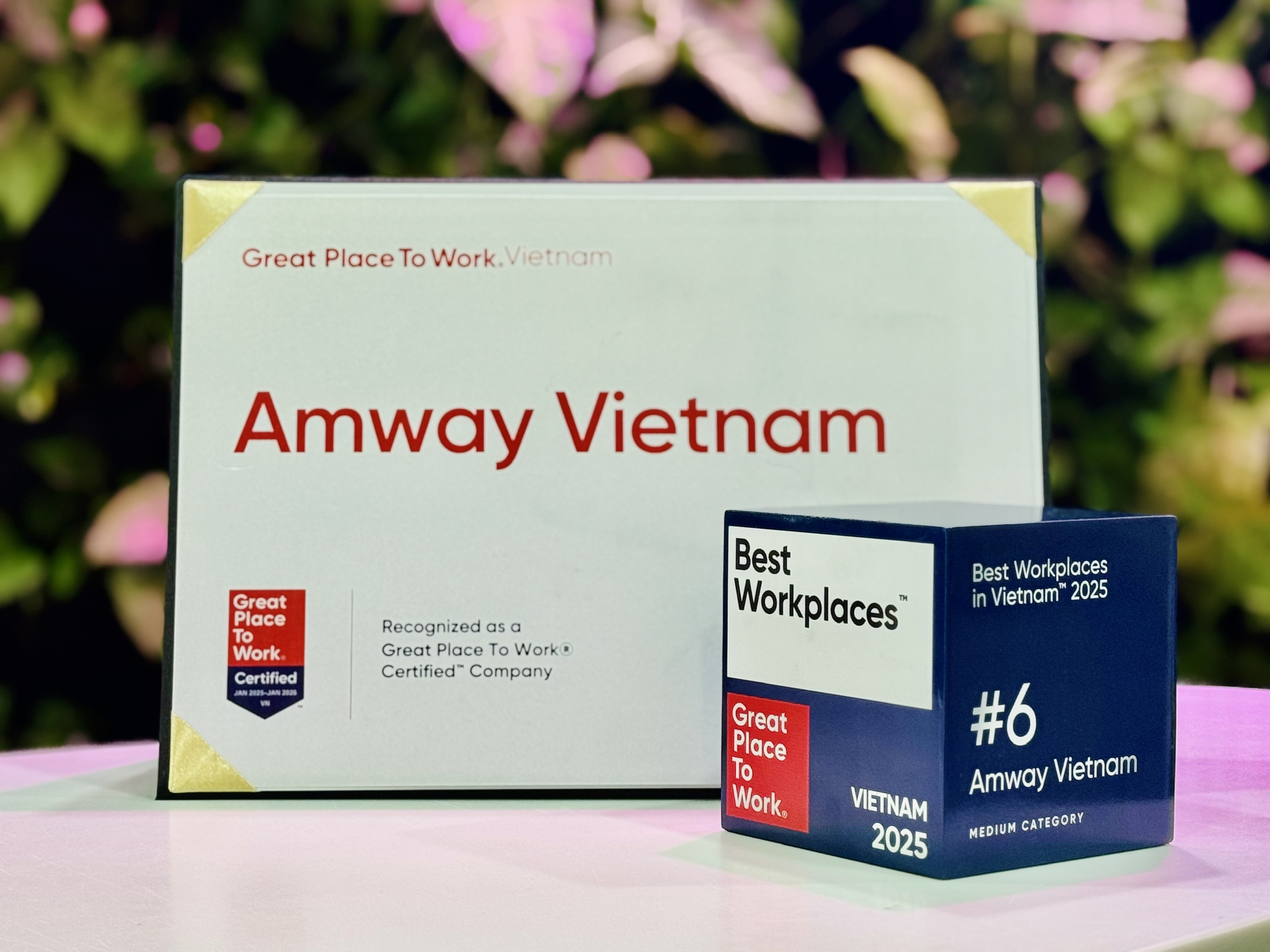 Amway lần đầu lọt Top 6 “Nơi Pg88hi Thể Thao, Bóng Đá, Casino, Nổ Hũ, Xổ Số xuất sắc hàng đầu Việt Nam 2025”.