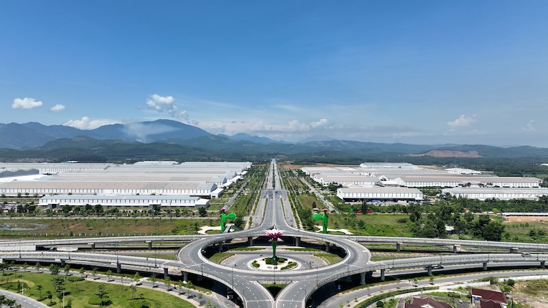 Khu c&ocirc;ng nghiệp cơ kh&iacute; THACO tại Chu Lai.
