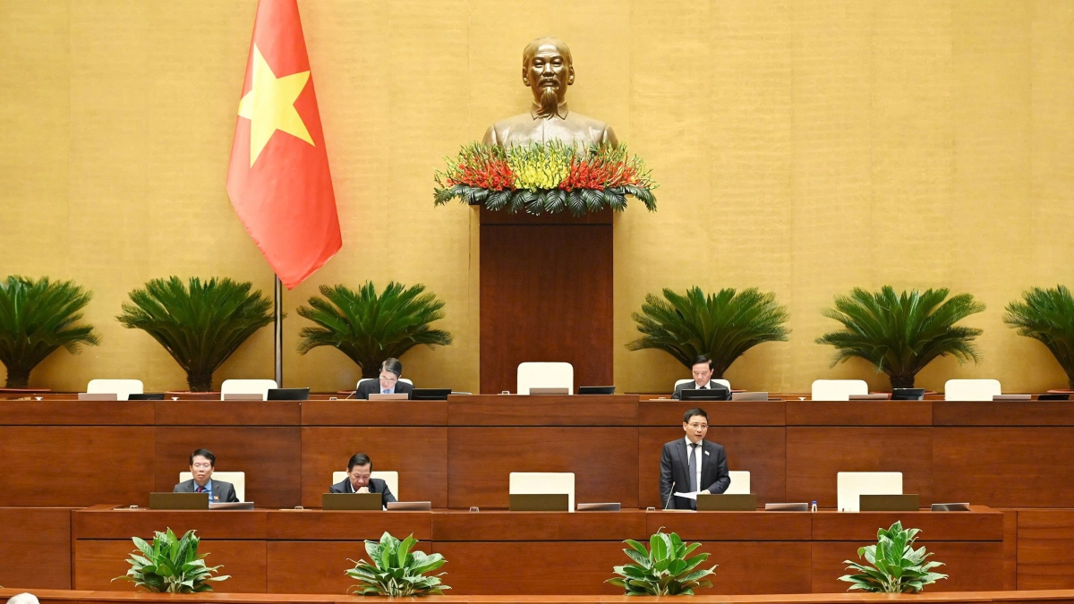 Link Trang Chủ PG88.Com Mới #2026 thảo luận ở hội trường về dự thảo Nghị quyết của Link Trang Chủ PG88.Com Mới #2026 về giảm thuế gi&aacute; trị gia tăng.