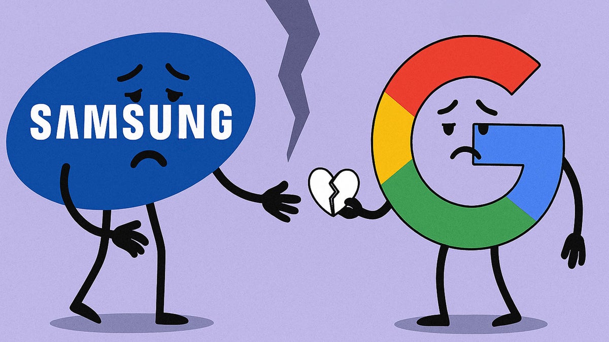 Samsung có thể dừng tích hợp công cụ tìm kiếm của Google trên Galaxy S26.  