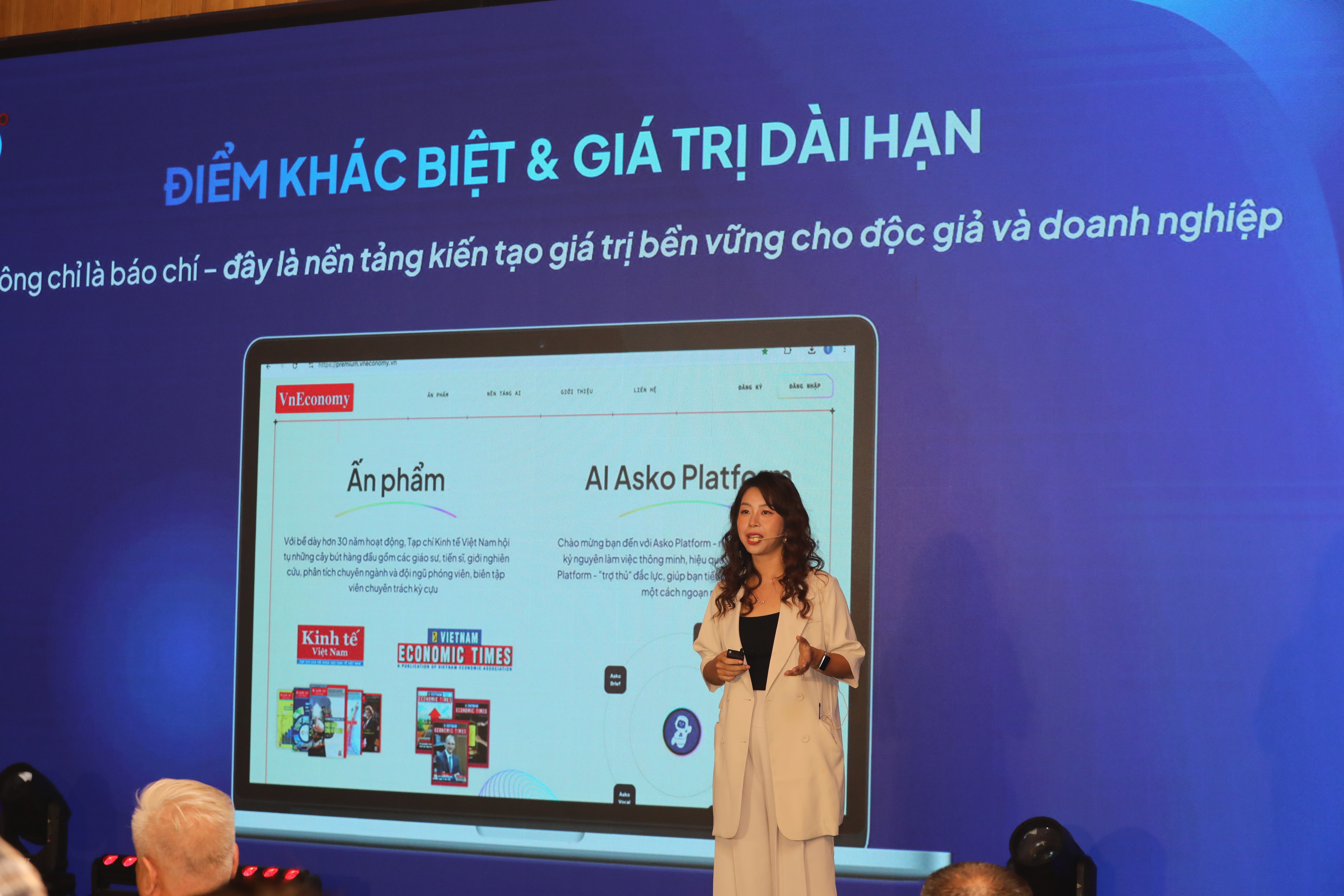 B&agrave; Đ&agrave;o Thu H&agrave;, Trưởng ban Digital Business của 6PG88VN.