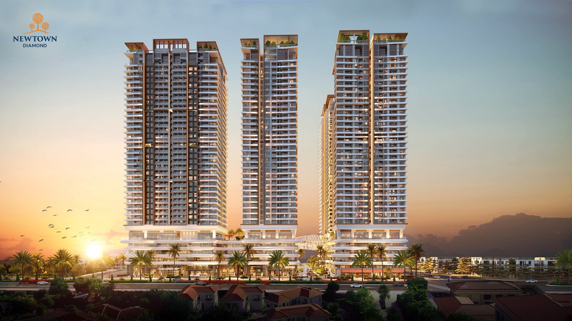 Newtown Diamond gi&uacute;p định h&igrave;nh những chuẩn mực phong c&aacute;ch sống mới, vừa hiện đại vừa c&oacute; chiều s&acirc;u nơi trục đại lộ kim cương của th&agrave;nh phố biển đ&aacute;ng sống nhất Việt Nam.