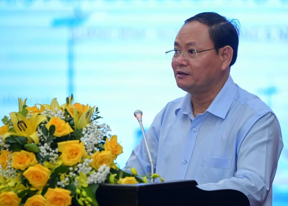 Thứ trưởng Bộ N&ocirc;ng nghiệp v&agrave; M&ocirc;i trường L&ecirc; Minh Ng&acirc;n ph&aacute;t biểu khai mạc Hội thảo (Ảnh:&nbsp;Cục Biển v&agrave; Hải đảo Việt Nam)