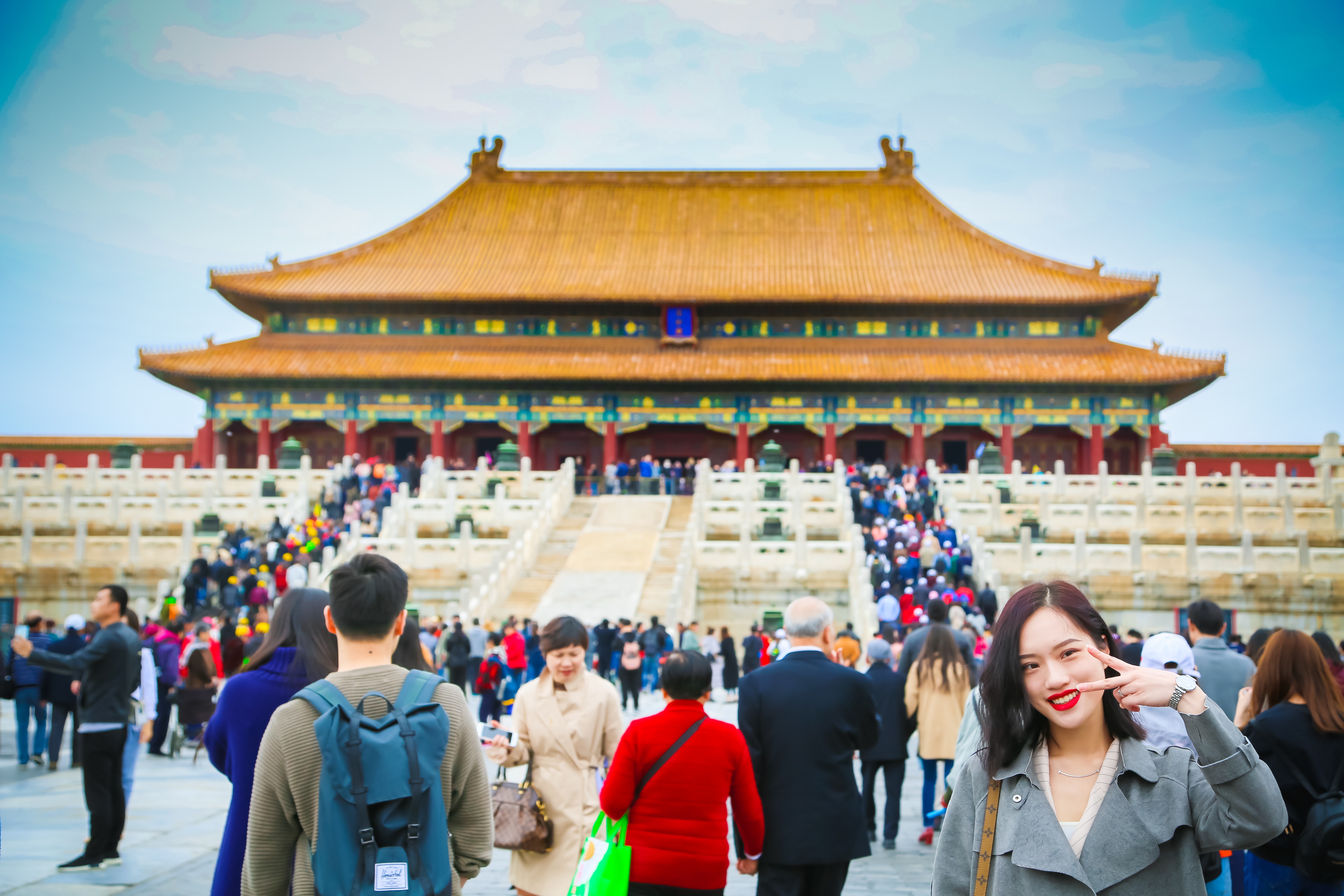 Nh&oacute;m tour văn h&oacute;a đang chiếm phần lớn lượng kh&aacute;ch du lịch Trung Quốc dịp h&egrave;.