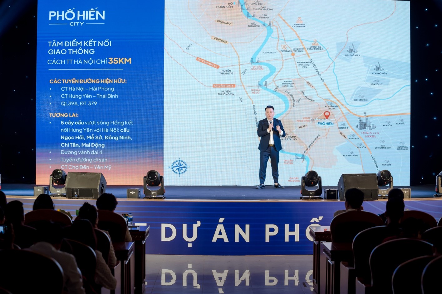 Đại diện Nethomes chia sẻ th&ocirc;ng tin về dự &aacute;n.