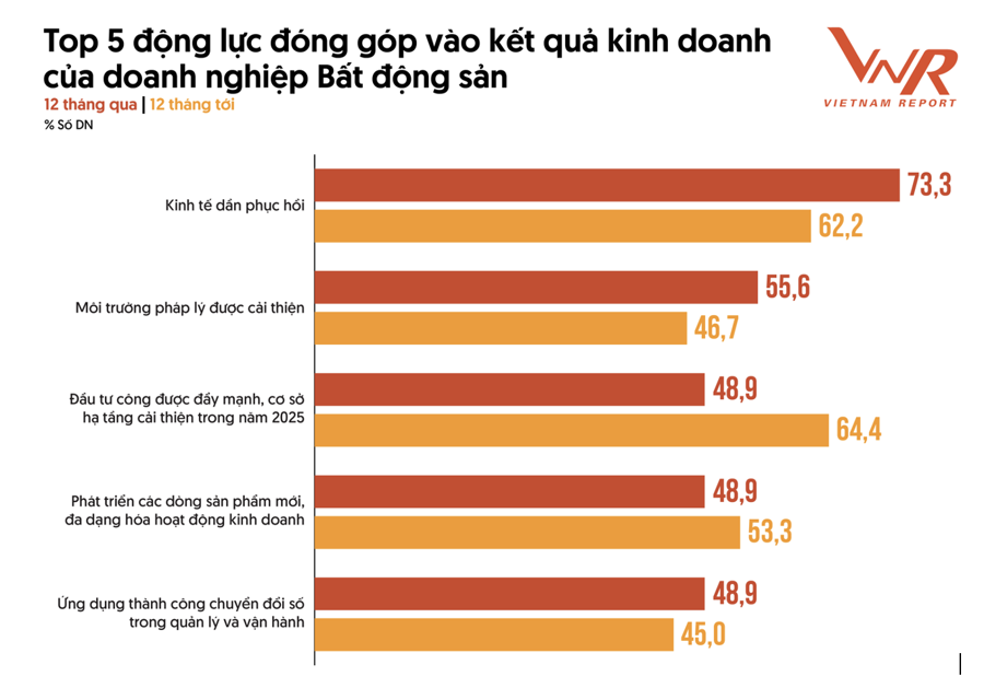 5 động lực th&uacute;c đẩy thị trường bất động sản 2025. (Nguồn: VNR).