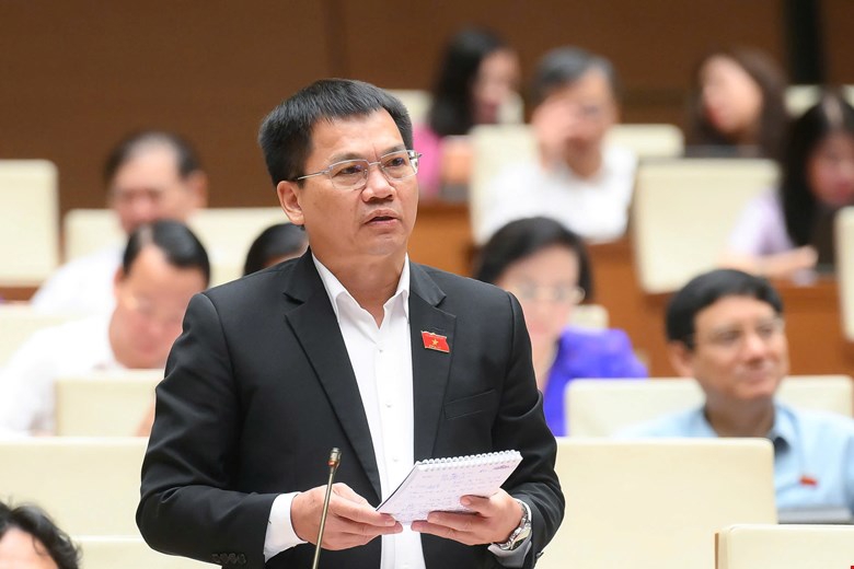 Đại biểu Dương Khắc Mai, đo&agrave;n Đắk N&ocirc;ng chất vấn.