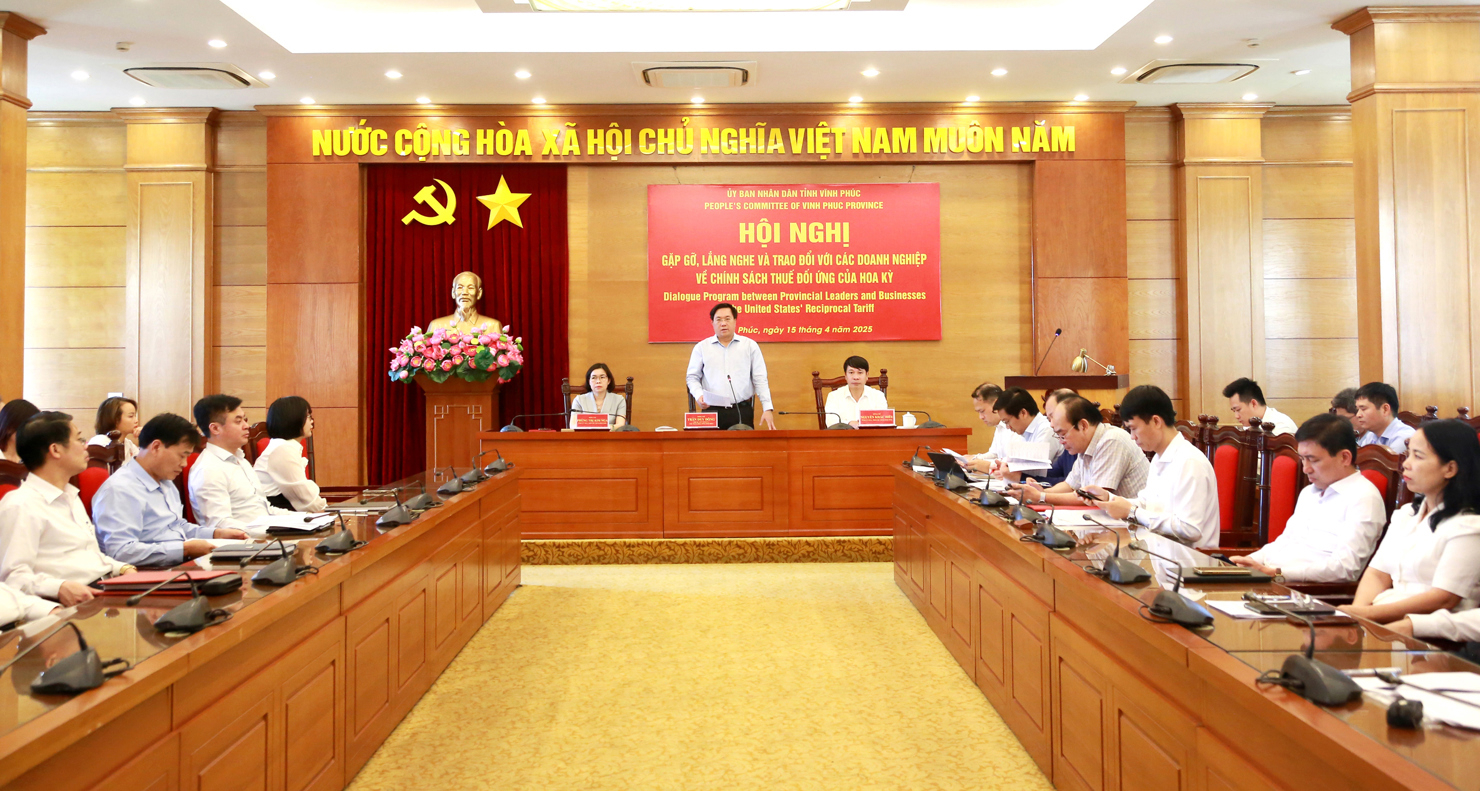 Vĩnh Ph&uacute;c tổ chức Hội nghị gặp gỡ, lắng nghe v&agrave; trao đổi với PG88 Link Dễ Nhớ Pg88.com nhằm kịp thời th&aacute;o gỡ kh&oacute; khăn.