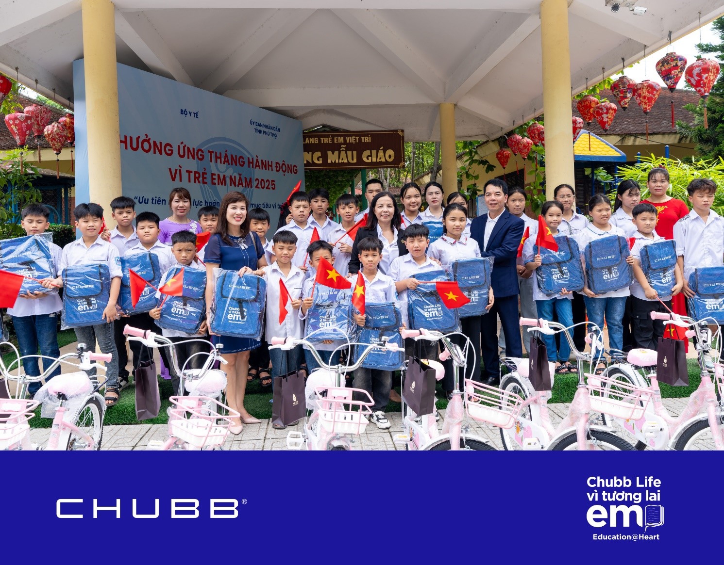 Chubb Life gieo mầm hy vọng cho hàng ngàn học sinh trên cả nước