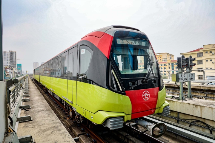 Tuyến đường sắt đô thị số 2 (đoạn Nam Thăng Long - Trần Hưng Đạo) dự kiến sẽ được khởi công vào tháng 10.