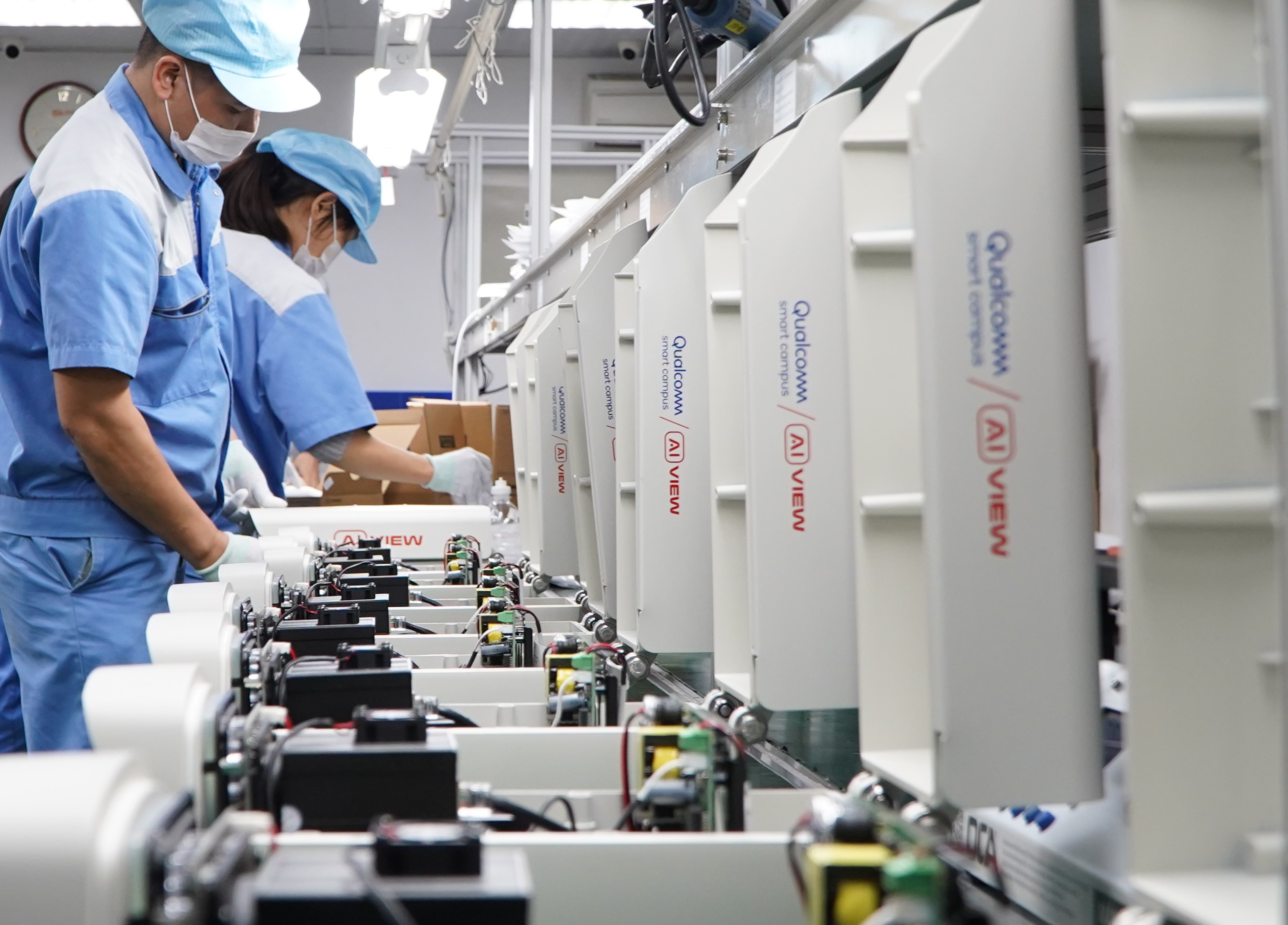 Bkav đã nghiên cứu chế tạo và sản xuất Camera AI, hợp tác với Qualcomm từ năm 2018. 