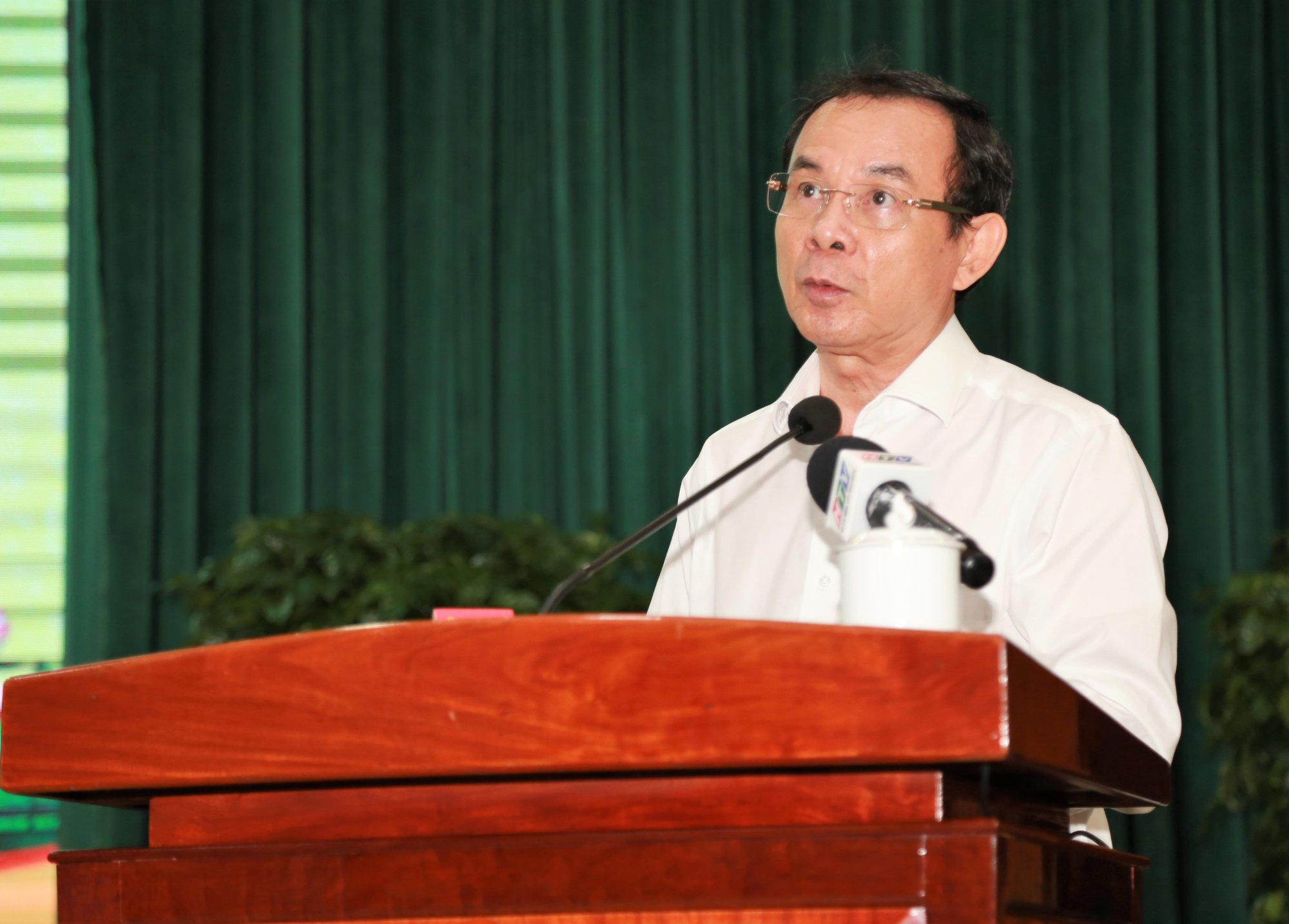 &nbsp;&Ocirc;ng Nguyễn Văn N&ecirc;n, Ủy vi&ecirc;n Bộ Ch&iacute;nh trị, B&iacute; thư Th&agrave;nh ủy Th&agrave;nh phố Hồ Ch&iacute; Minh (cũ), giữ chức B&iacute; thư Th&agrave;nh ủy Th&agrave;nh phố Hồ Ch&iacute; Minh (mới), nhiệm kỳ 2020 - 2025. Ảnh: VGP.&nbsp;