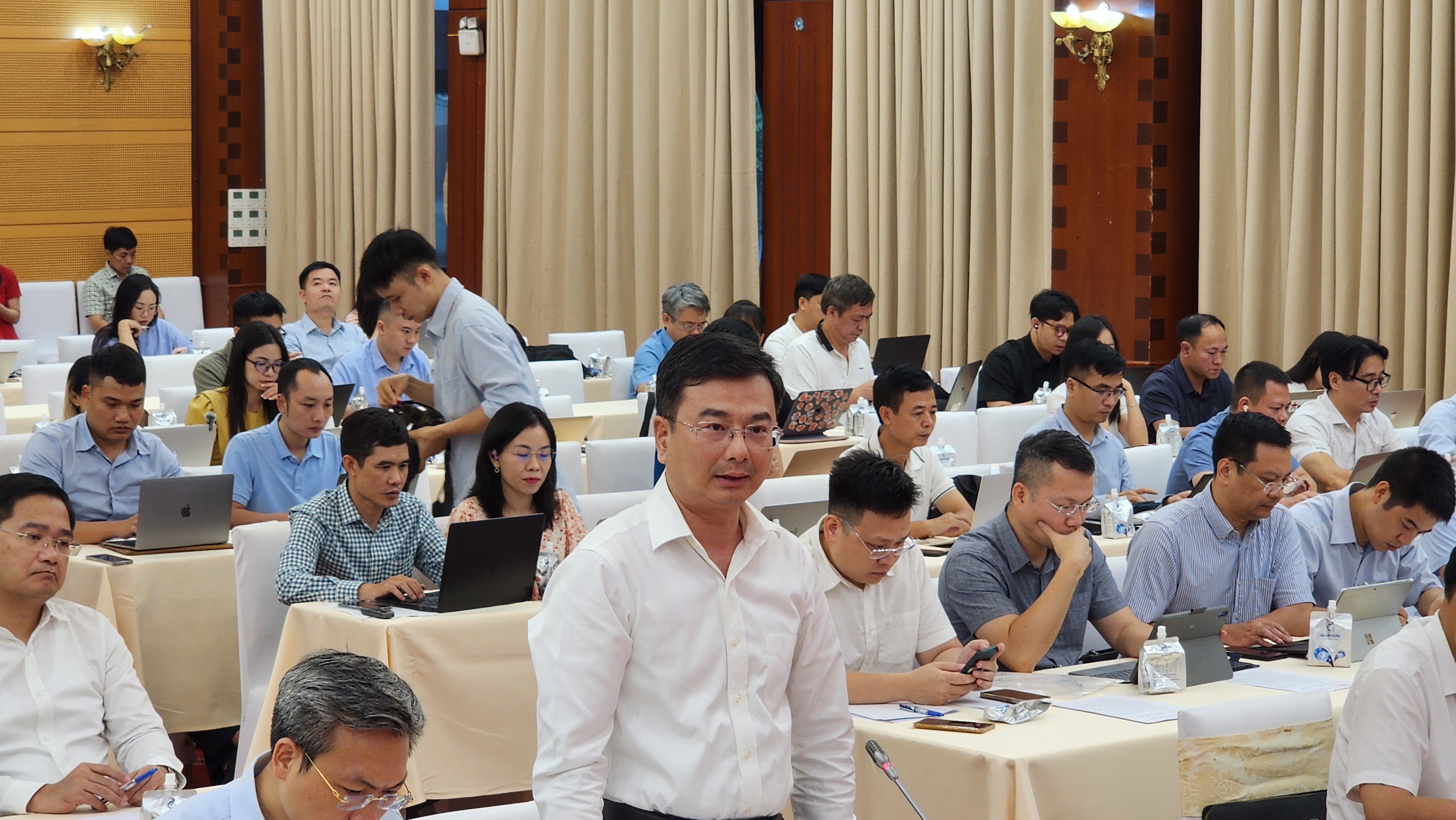 Phó Thống đốc Pg88 com chính chủ Nhà nước Phạm Thanh Hà tại buổi họp báo Chính phủ thường kỳ tháng 6/2025.