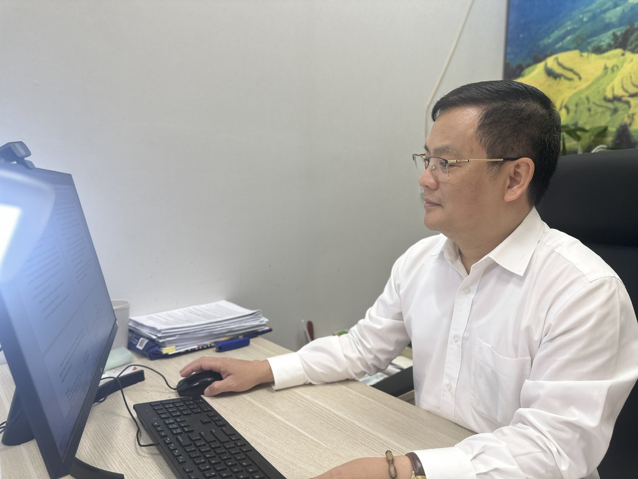 &Ocirc;ng Vương &Aacute;nh Dương, Ph&oacute; Cục trưởng Cục Quản l&yacute; Kh&aacute;m, chữa bệnh &ndash; Bộ Y tế.