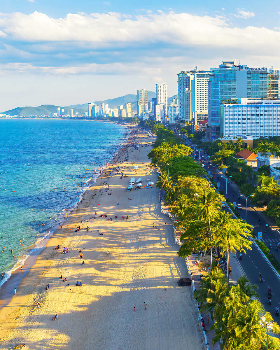 B&atilde;i biển Nha Trang.