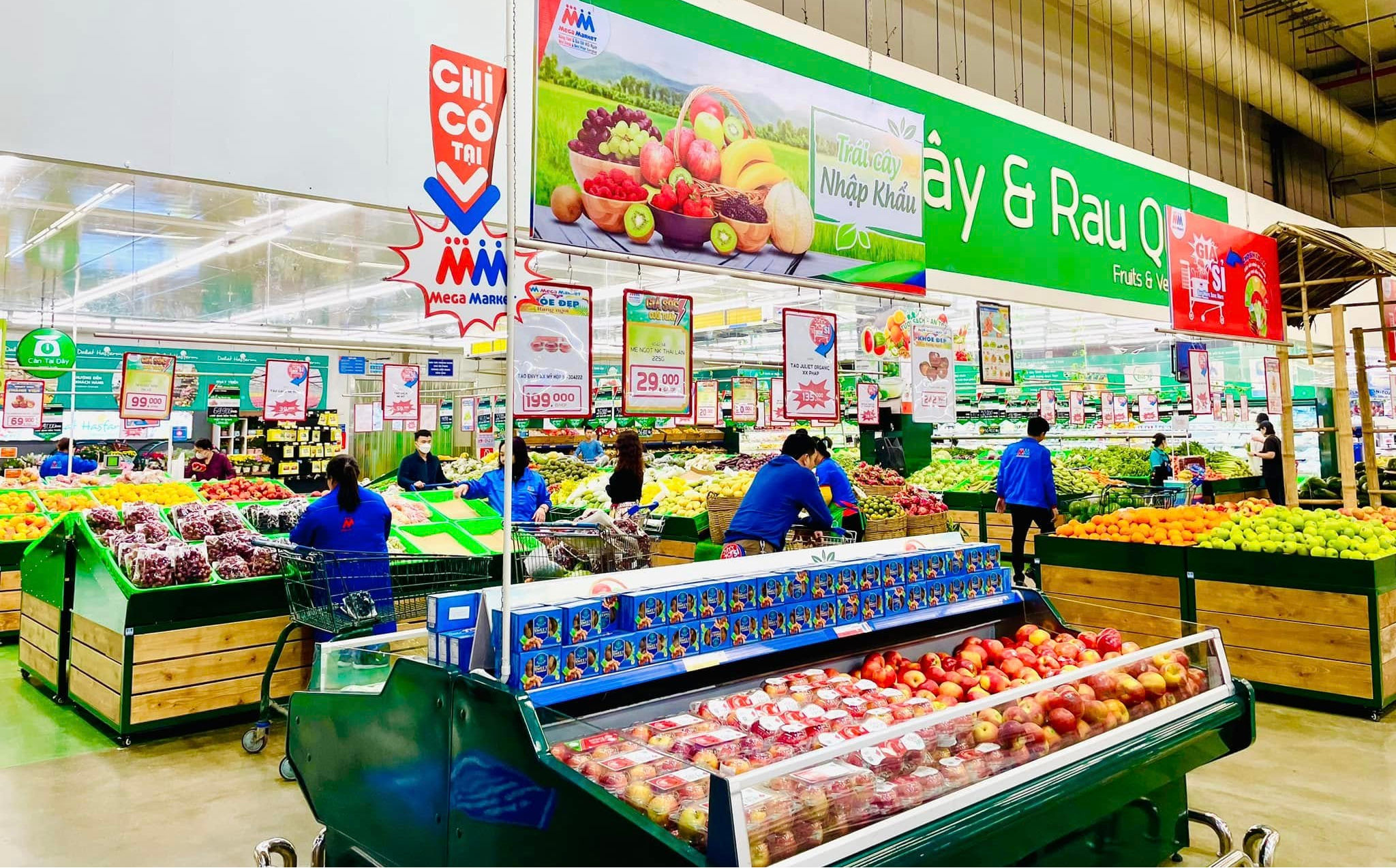 Trái cây Mỹ xuất hiện nhiều tại thị trường Việt
