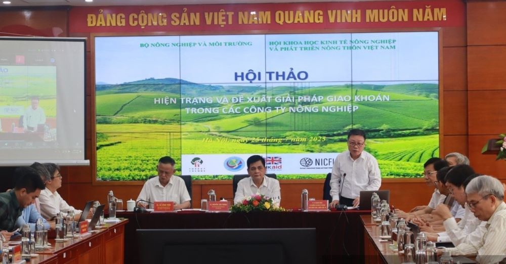 C&aacute;c đồng chủ tr&igrave; hội thảo.