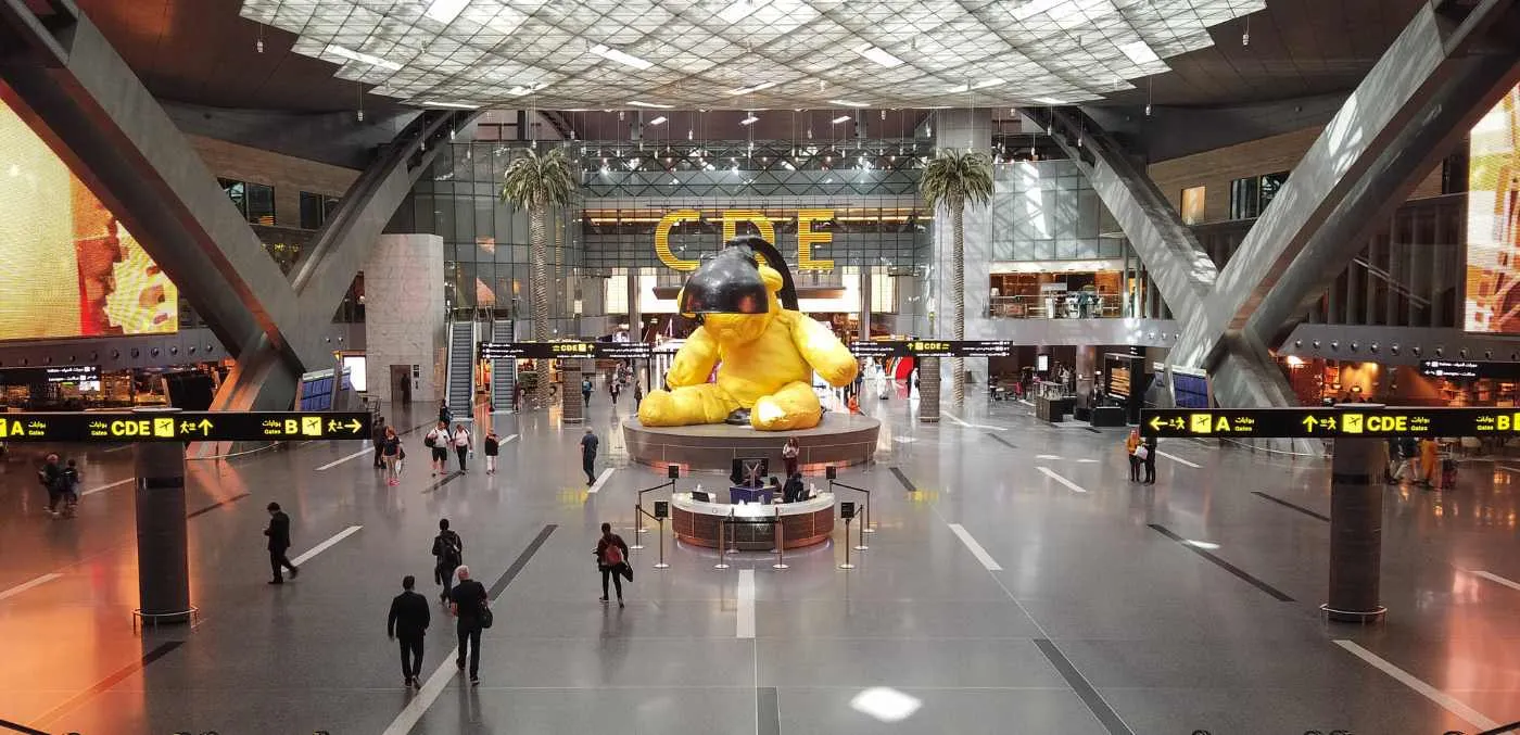 S&acirc;n bay quốc tế Hamad của Qatar.