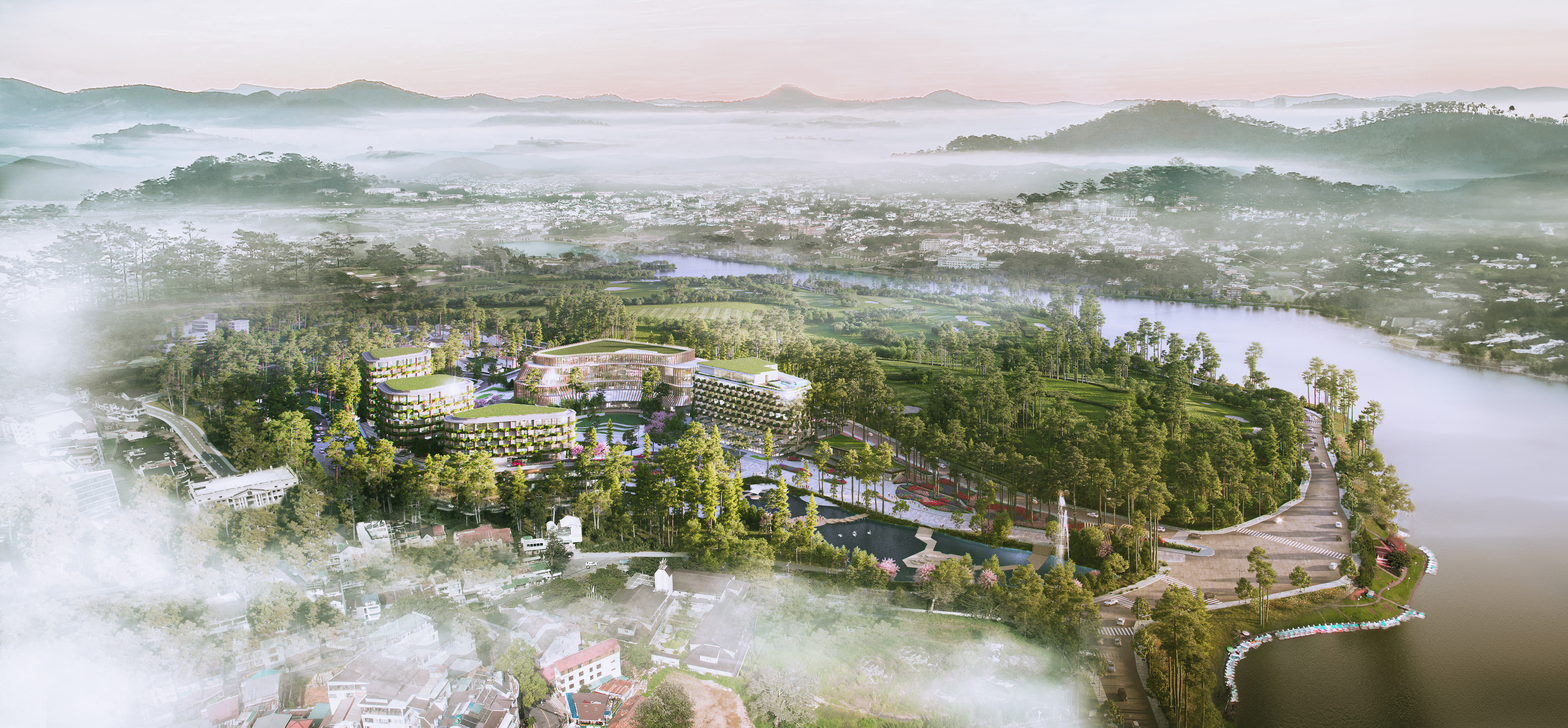 Haus Da Lat l&agrave; tổ hợp bất động sản ESG đầu ti&ecirc;n tại Việt Nam.
