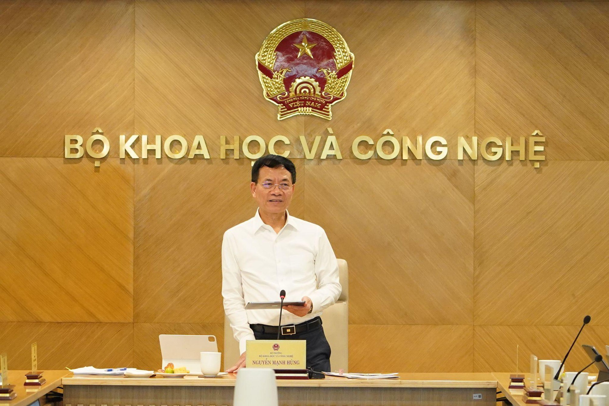 Bộ trưởng Nguyễn Mạnh Hùng: Truyền thông là việc các đơn vị trong Bộ 