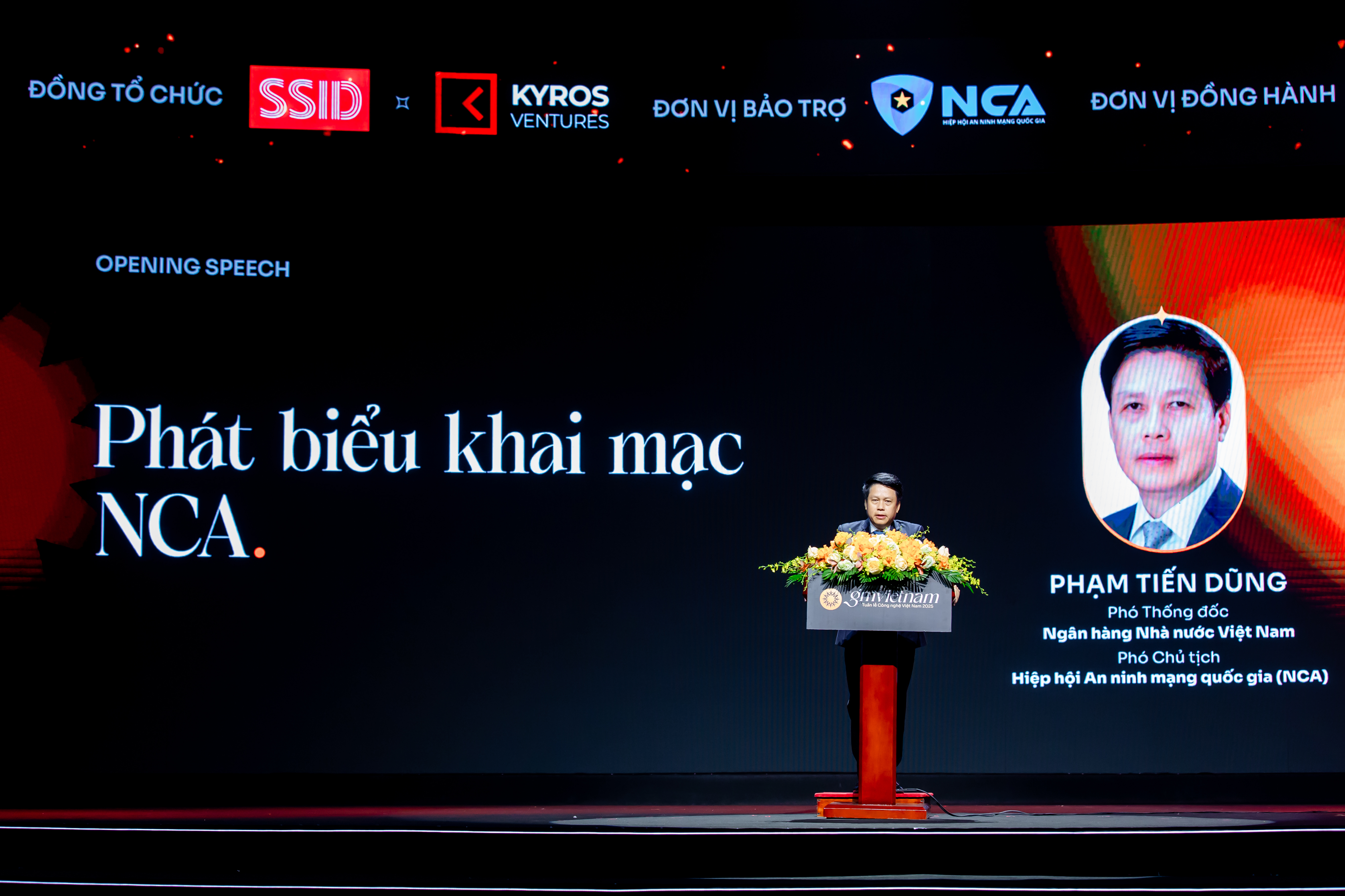&Ocirc;ng Phạm Tiến Dũng, Ph&oacute; Thống đốc Ng&acirc;n h&agrave;ng Nh&agrave; nước ki&ecirc;m Ph&oacute; Chủ tịch Hiệp hội An ninh mạng Quốc gia.&nbsp;