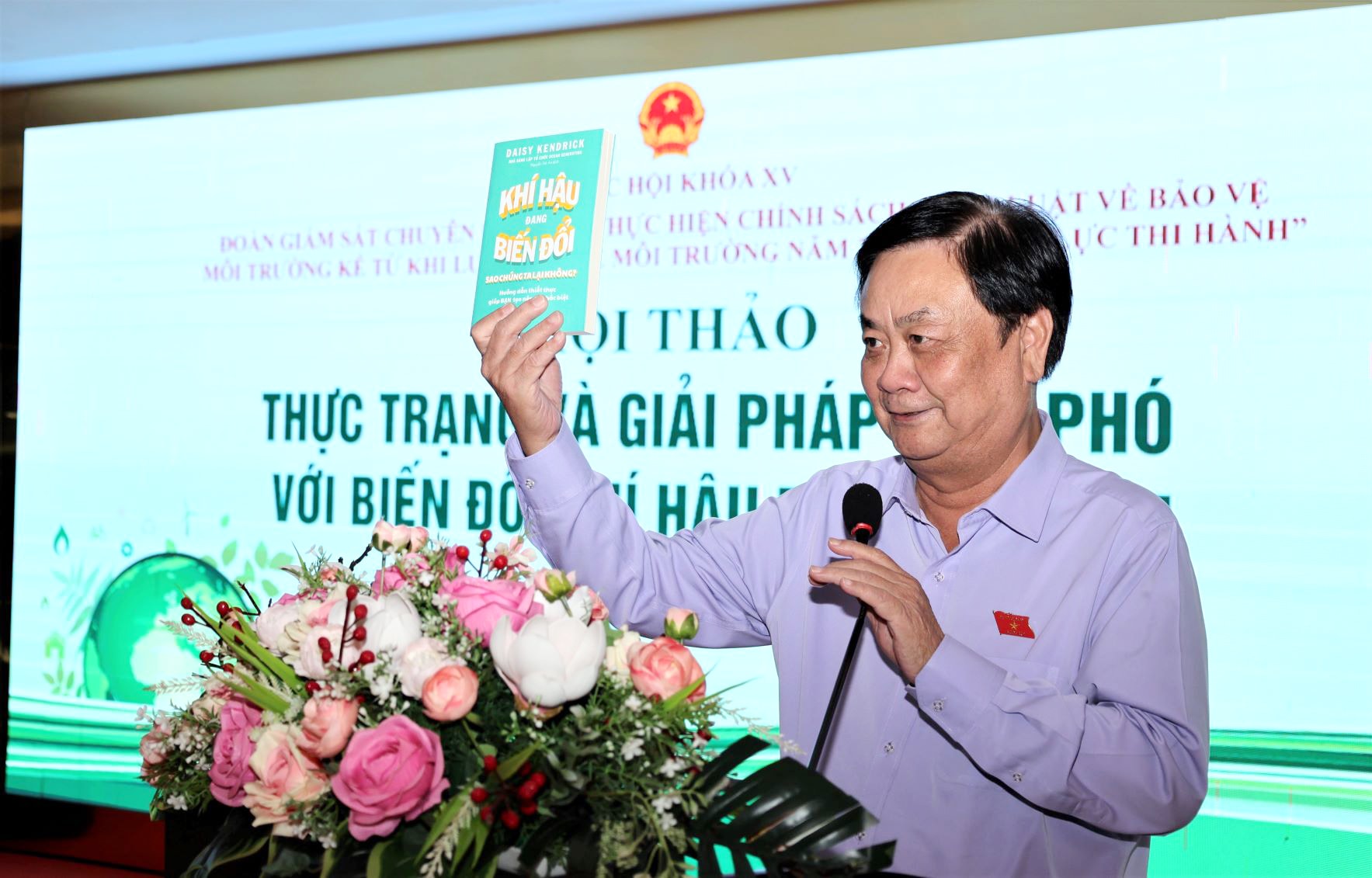 Phó Chủ tịch Link Trang Chủ PG88.Com Mới #2026 Lê Minh Hoan- Trưởng Đoàn giám sát của Link Trang Chủ PG88.Com Mới #2026 phát biểu tại hội thảo. Ảnh: Hải Hành.