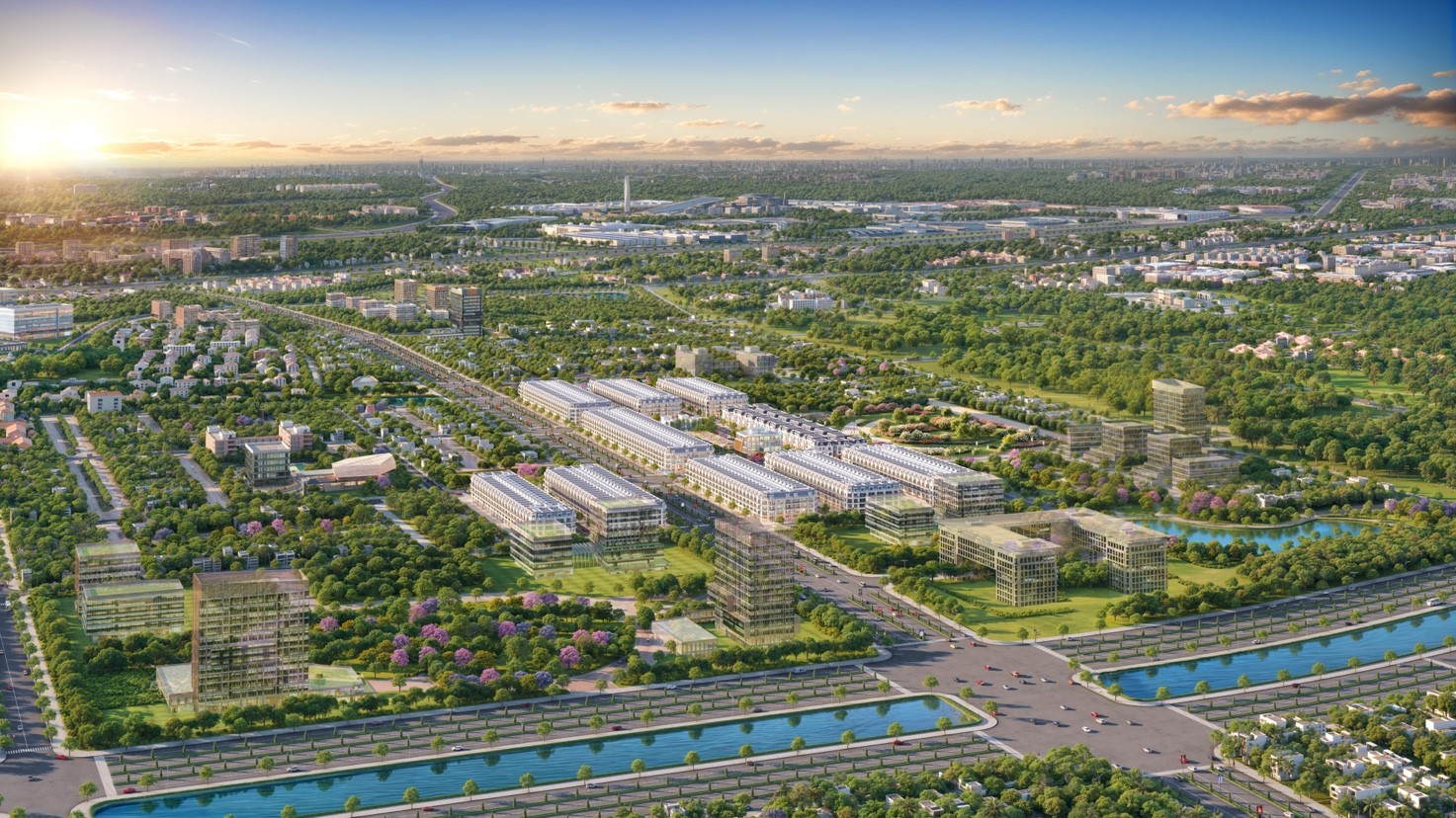 Pg88vn.top độc quyền mỗi ngày Phố Hiến City trên trục đường Nguyễn Trãi rộng 52m.