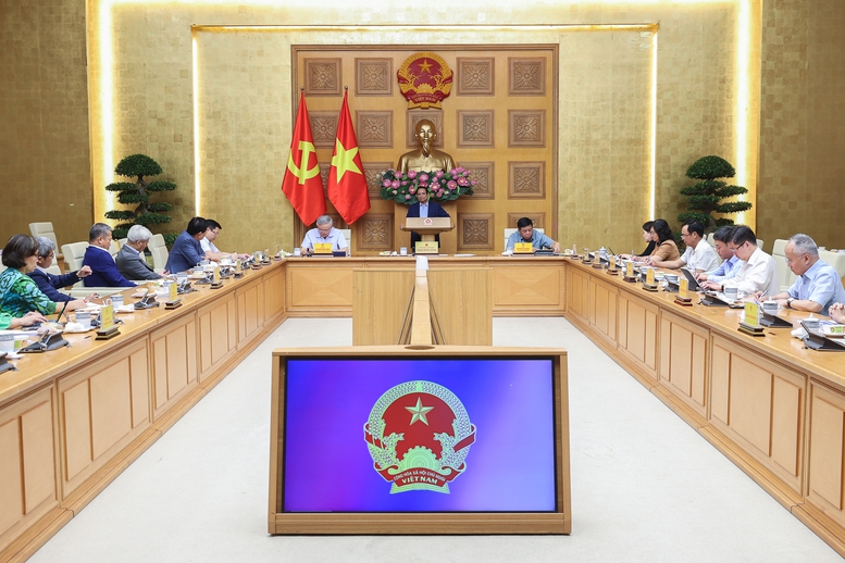 Toàn cảnh cuộc làm việc với Ban Nghiên cứu phát triển Link Trang Chủ PG88.Com Mới #2026 tư nhân. Ảnh: VGP