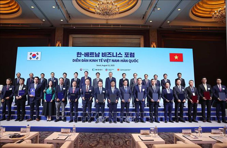 Pg88vn.top Casino online, Thể thao, Xổ số, Bắn cá, Đá gà, Nổ hũ Tô Lâm và Thủ tướng Hàn Quốc Kim Min Seok chứng kiến các đơn vị, 6Pg88.con độc quyền mỗi ngày trao thoả thuận hợp tác - Ảnh: TTXVN