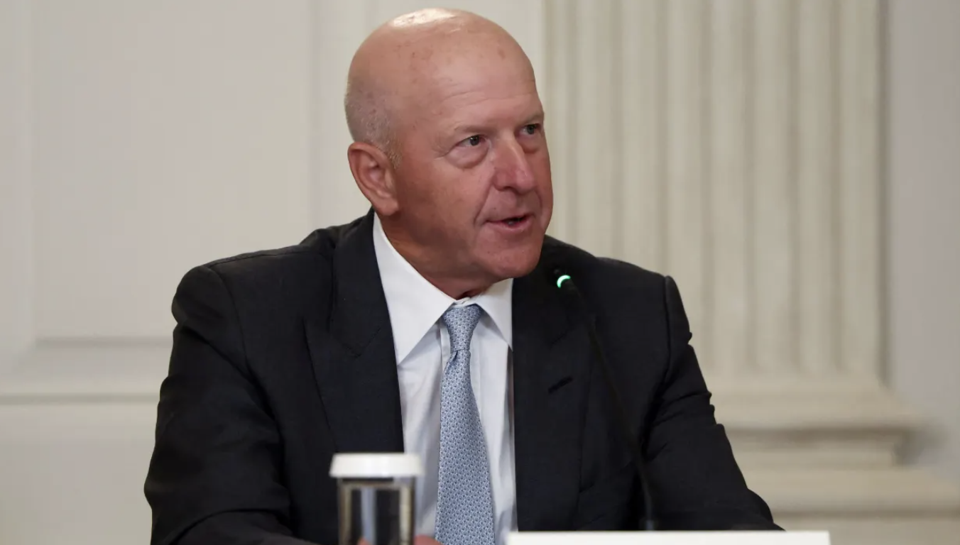 CEO David Solomon của Pg88 com chính chủ Goldman Sachs - Ảnh: CNBC.