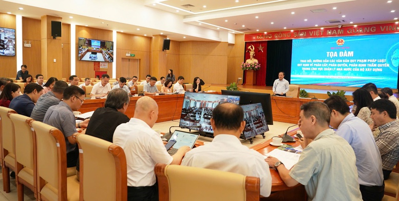 Tọa đàm hướng dẫn văn bản pháp luật về phân cấp, phân quyền và phân định thẩm quyền trong quản lý nhà nước của Pg88ok ưu đãi đăng ký.