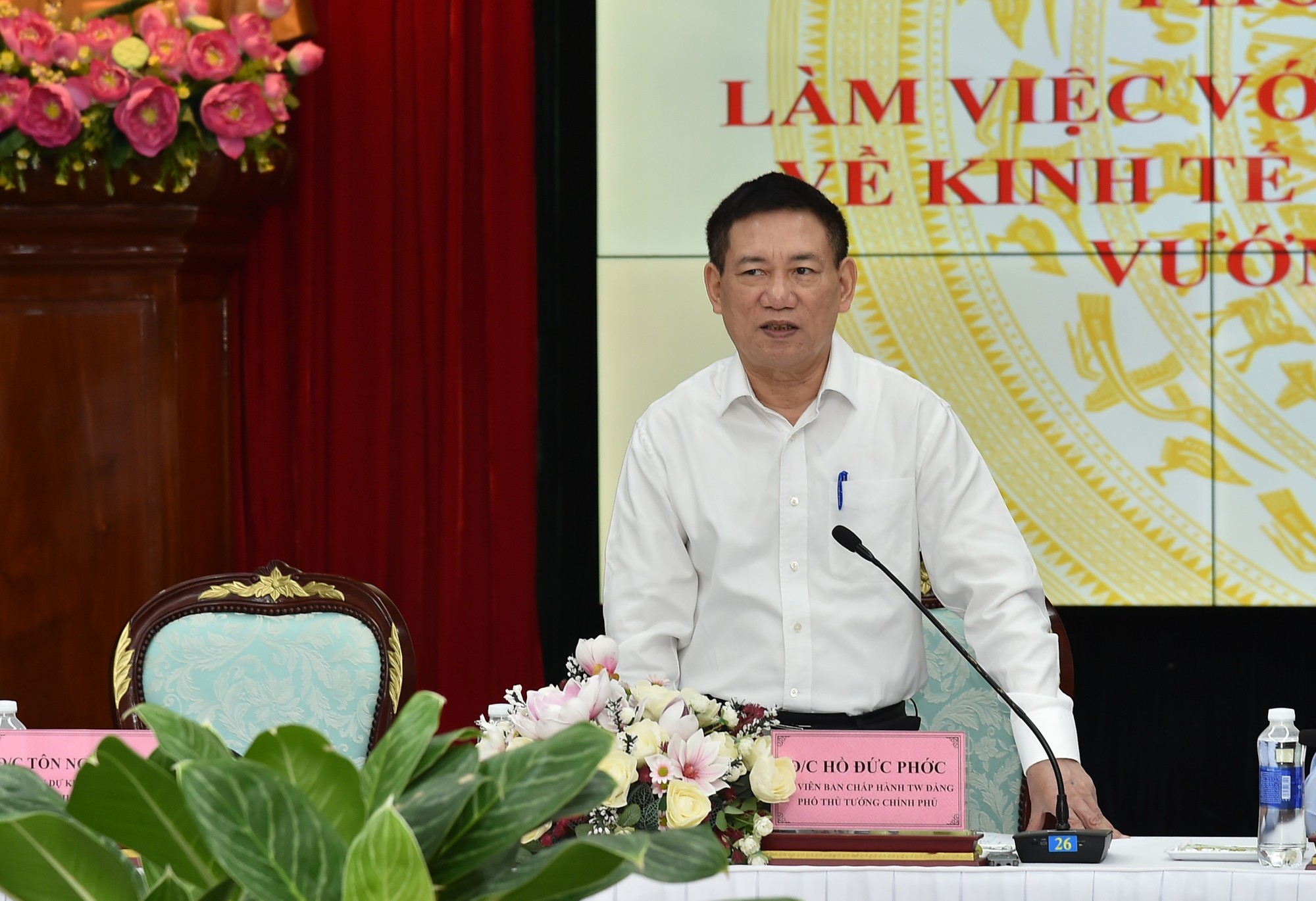 Ngày 15/8,&nbsp;Phó Thủ tướng Hồ Đức Phớc làm việc với UBND tỉnh Đồng Nai về Link Trang Chủ PG88.Com Mới #2026 - PG88 nổ hũ năm 2025, tháo gỡ khó khăn vướng mắc trên địa bàn tỉnh - Ảnh: VGP/Trần Mạnh.
