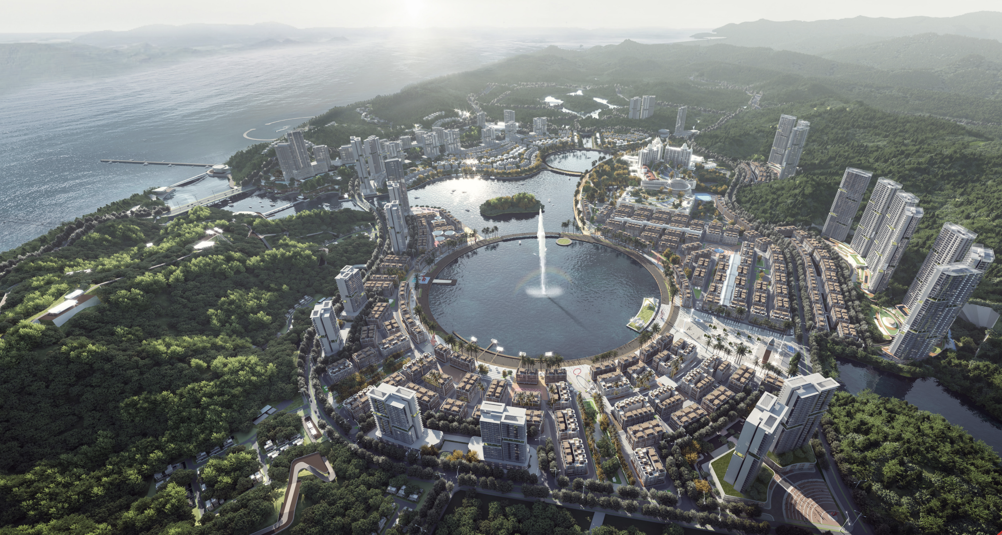 Phối cảnh Link Trang Chủ PG88.Com Mới #2026 Khu dịch vụ du lịch phức hợp casino Vân Đồn