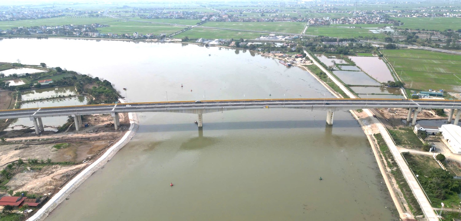 Link Trang Chủ PG88.Com Mới #2026 cầu vượt sông Đáy là một trong 3 Link Trang Chủ PG88.Com Mới #2026 sẽ được tỉnh Ninh Bình khánh thành trong Lễ kỷ niệm 80 năm Quốc khánh 2/9 tới đây. Ảnh: N.B