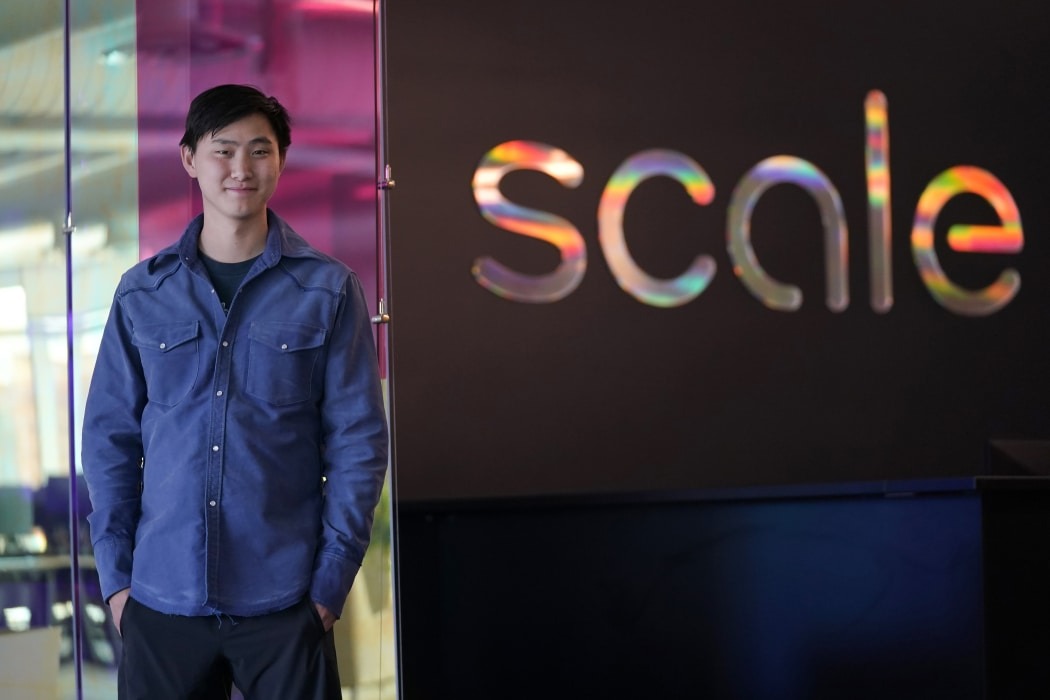 Nhà sáng lập và giám đốc điều hành của Scale AI, Alexandr Wang, vào năm 2023.