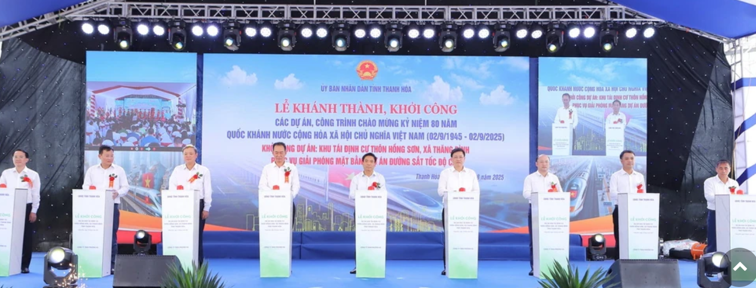 Các đại biểu thực hiện nghi thức khởi công Pg88vn.top độc quyền mỗi ngày
